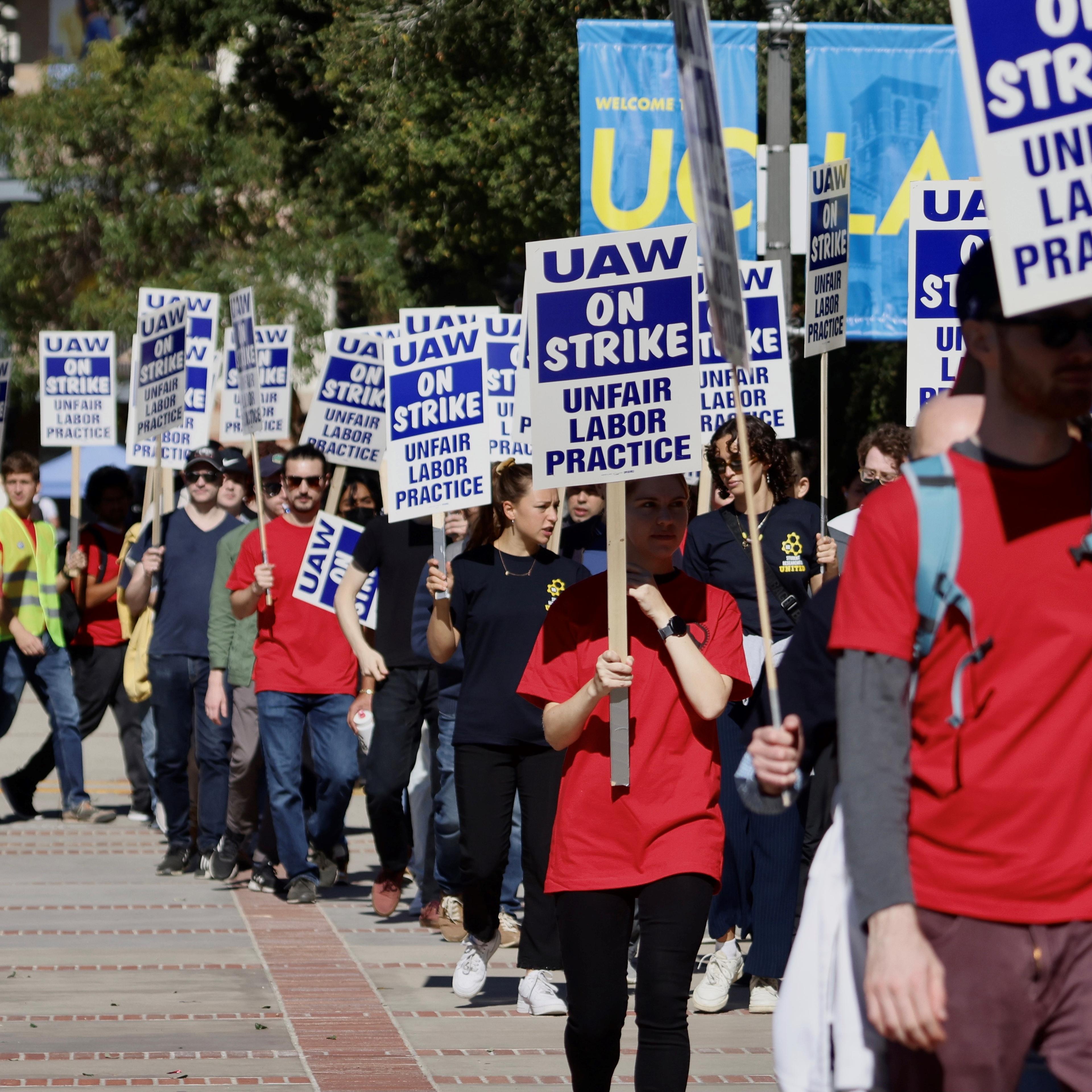 U.S.-LOS ANGELES-UNIVERSITY OF CALIFORNIA-ACADEMIC WORKERS-STRIKE