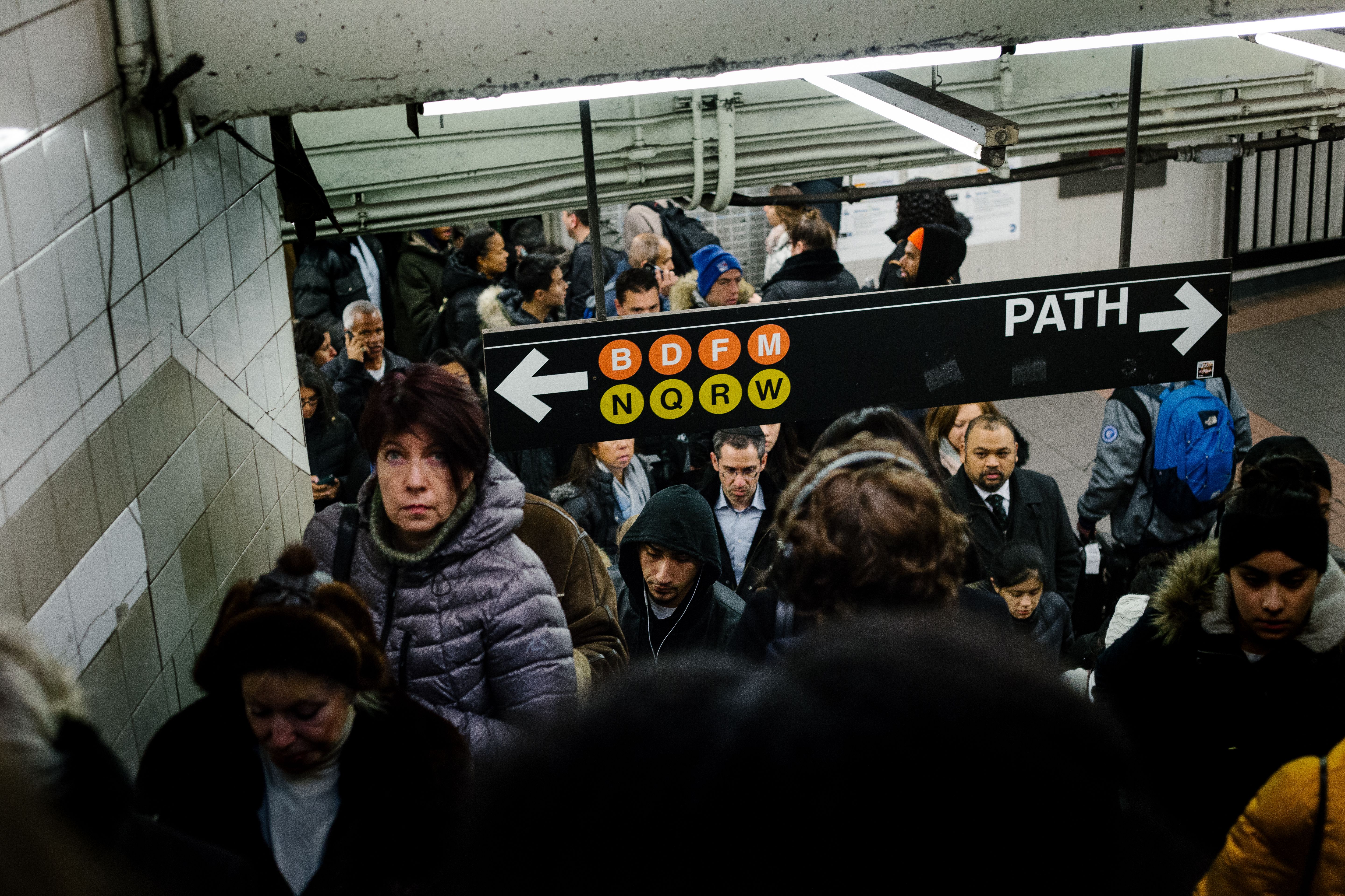 New York City subway station