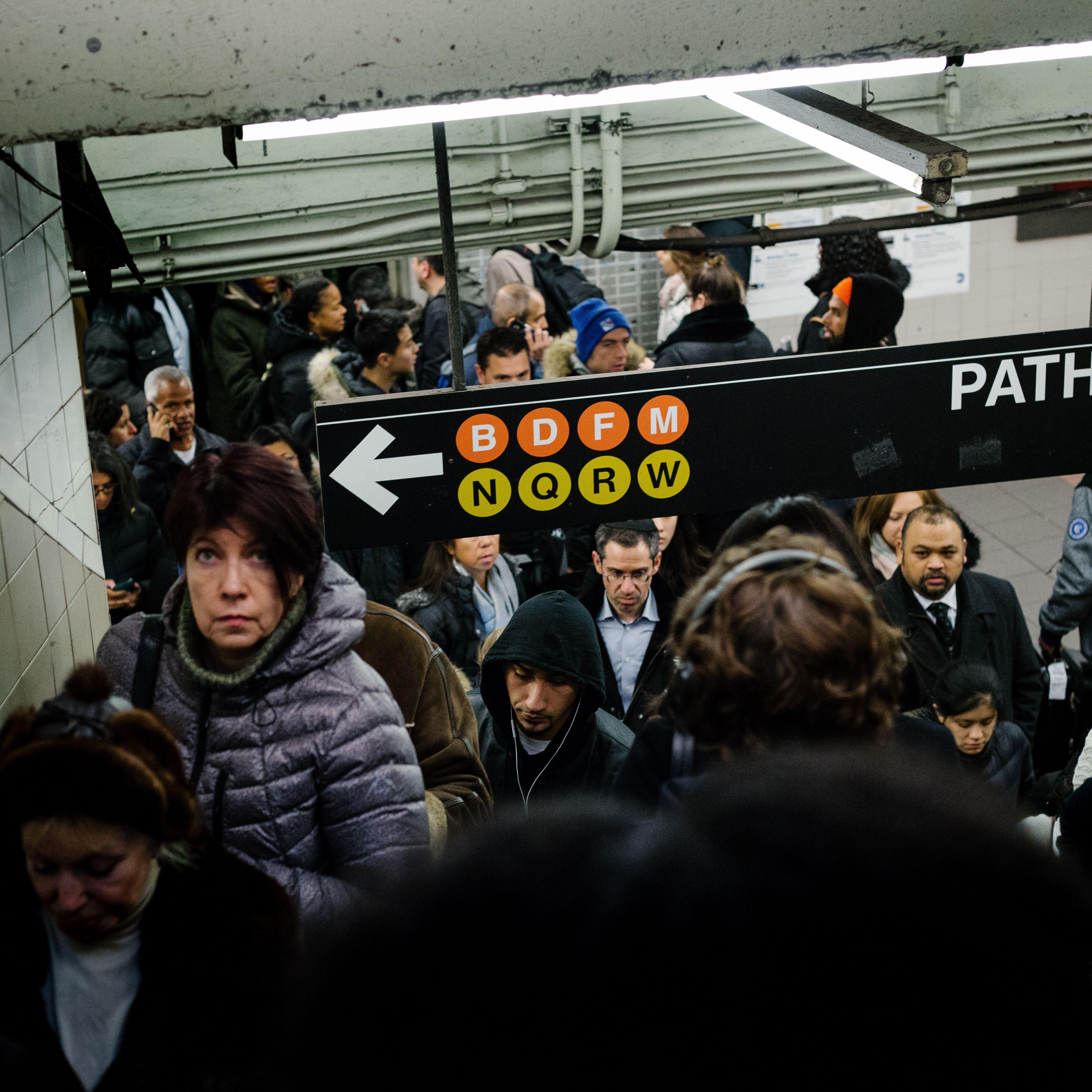 New York City subway station