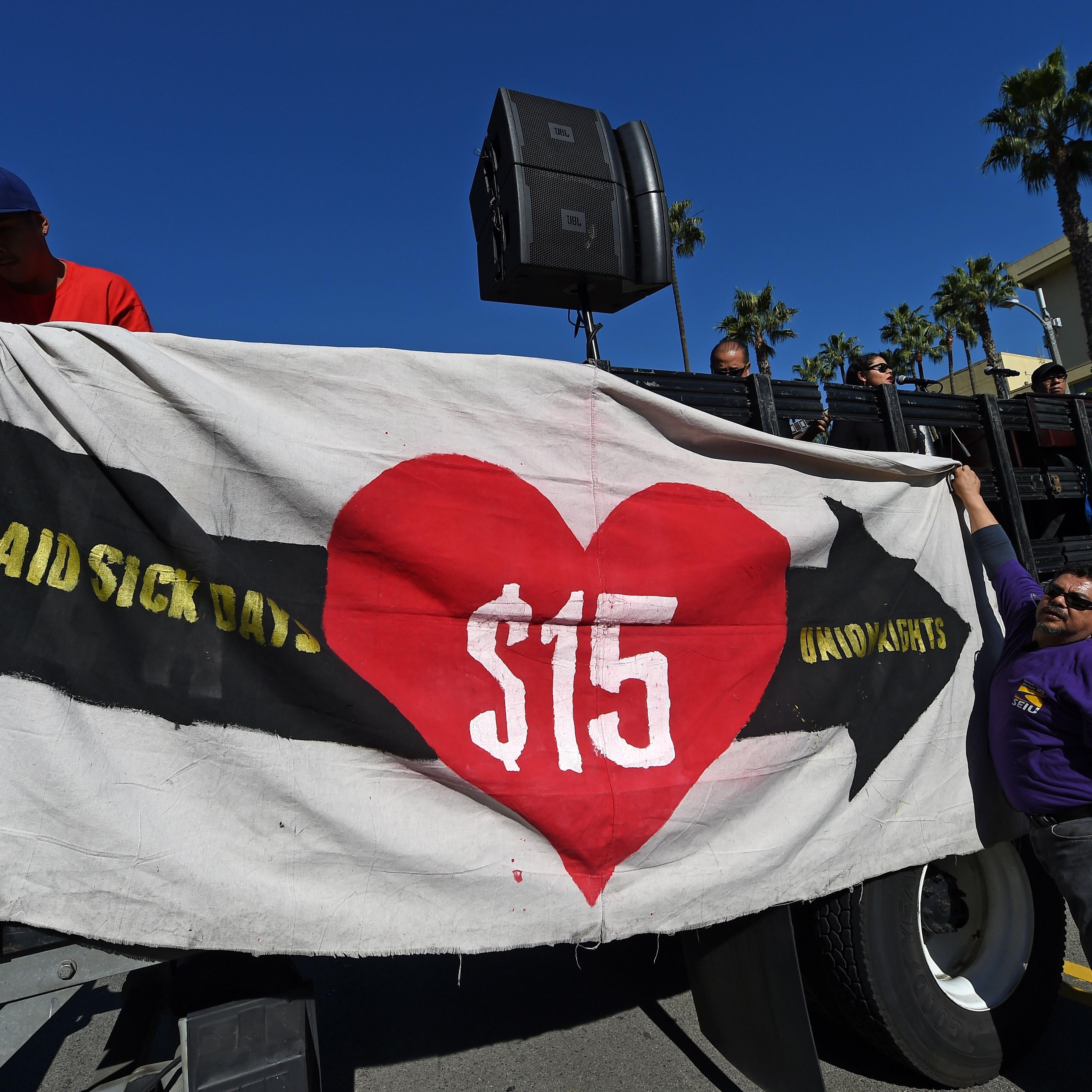 Fight for $15 labor strike