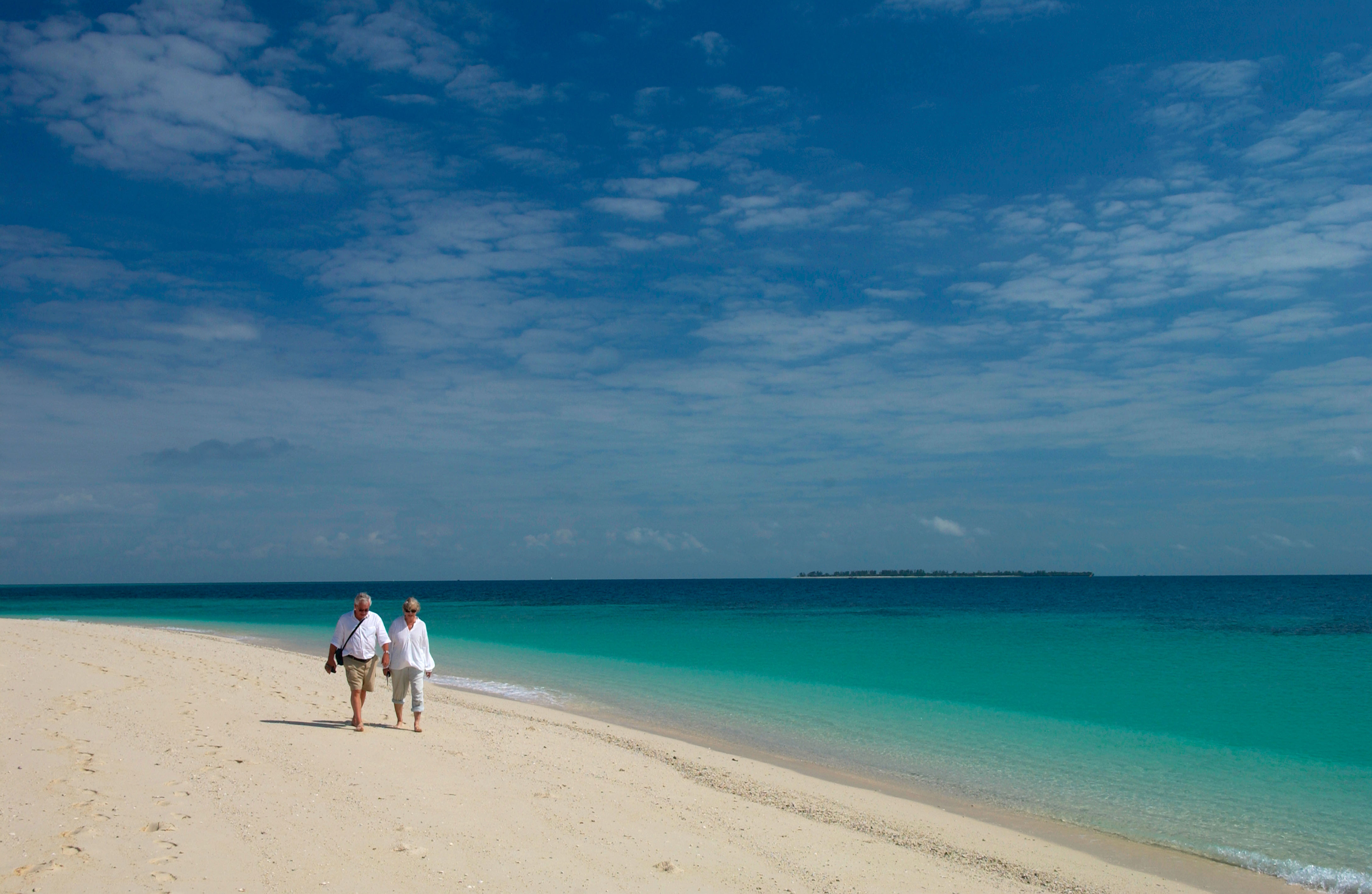 Retired Couple on Holiday, Zanzibar