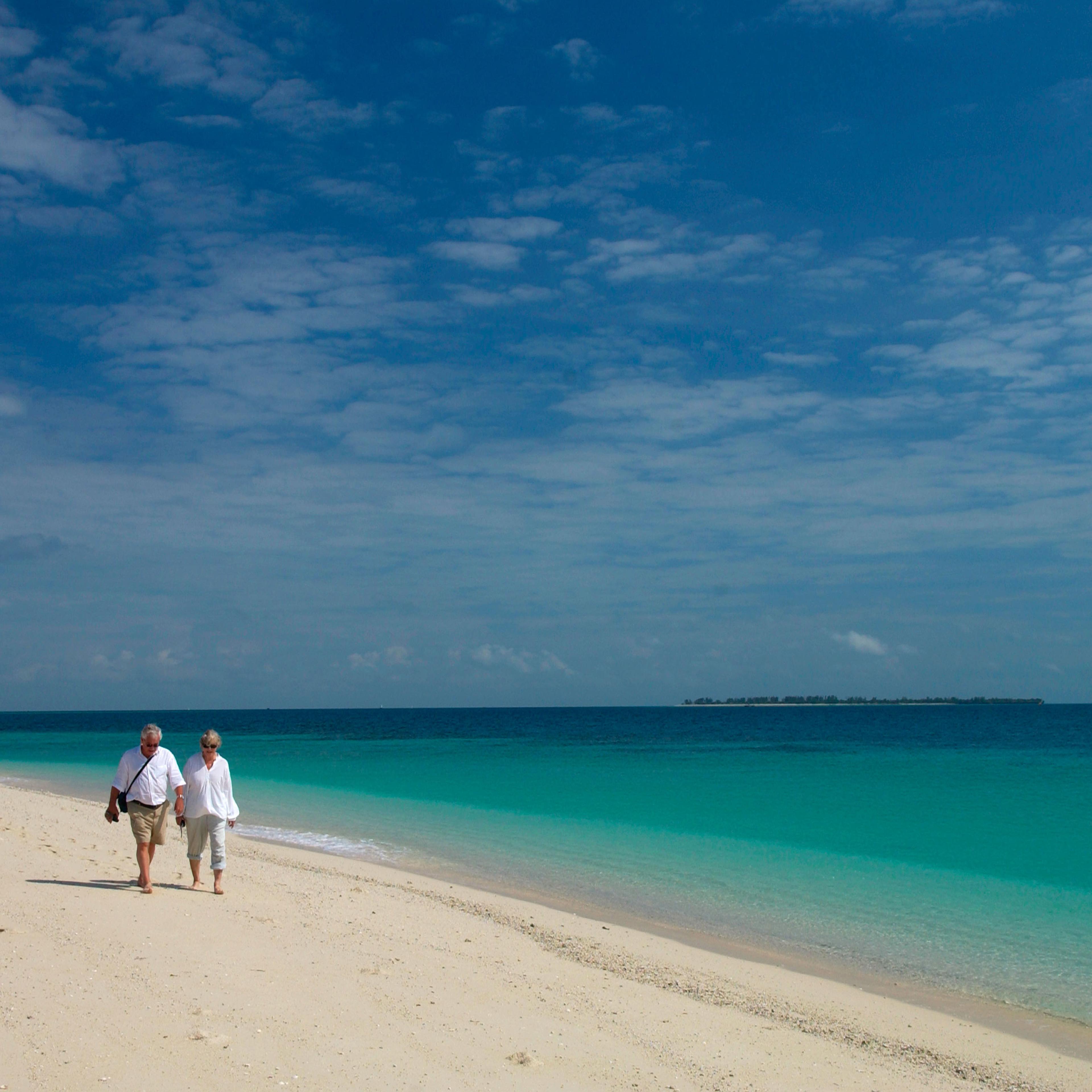 Retired Couple on Holiday, Zanzibar