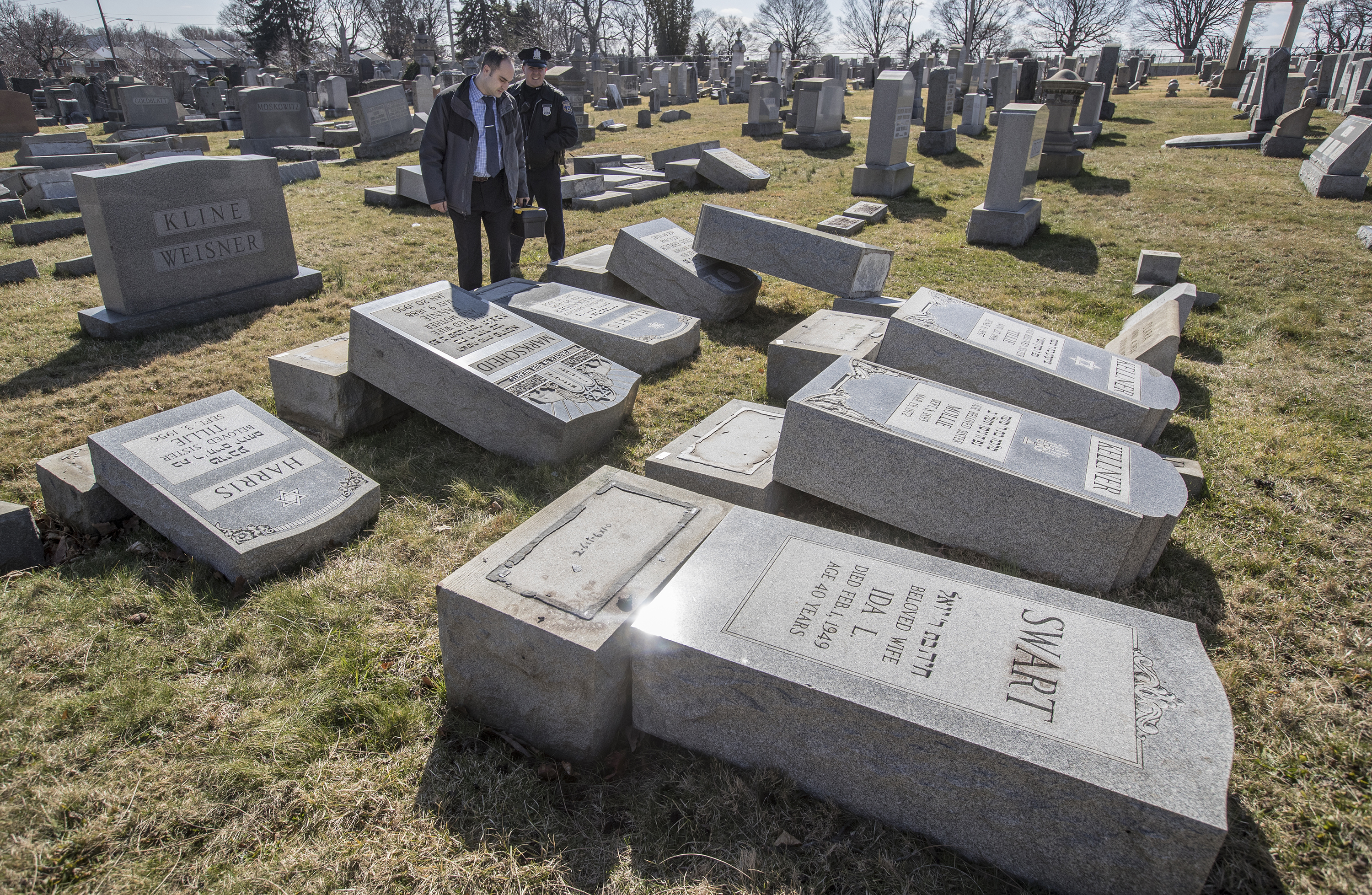 Jewish Cemetery Damage