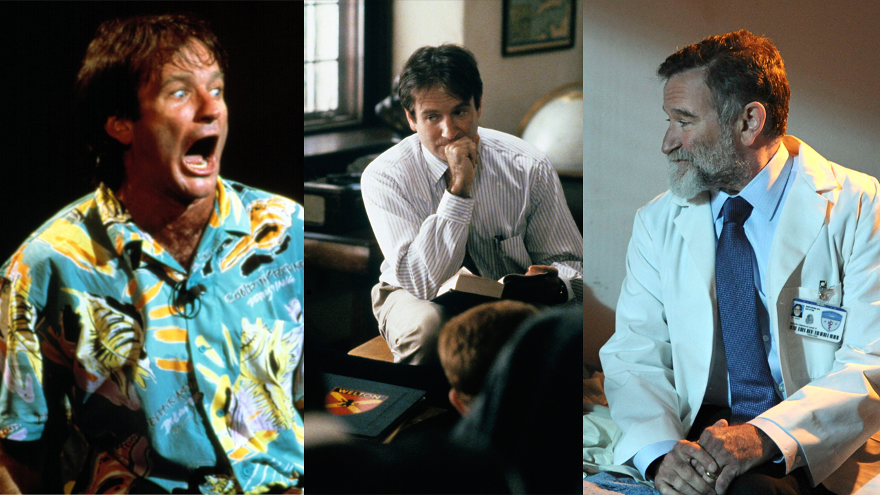 Robin Williams' characters showed his range as an actor