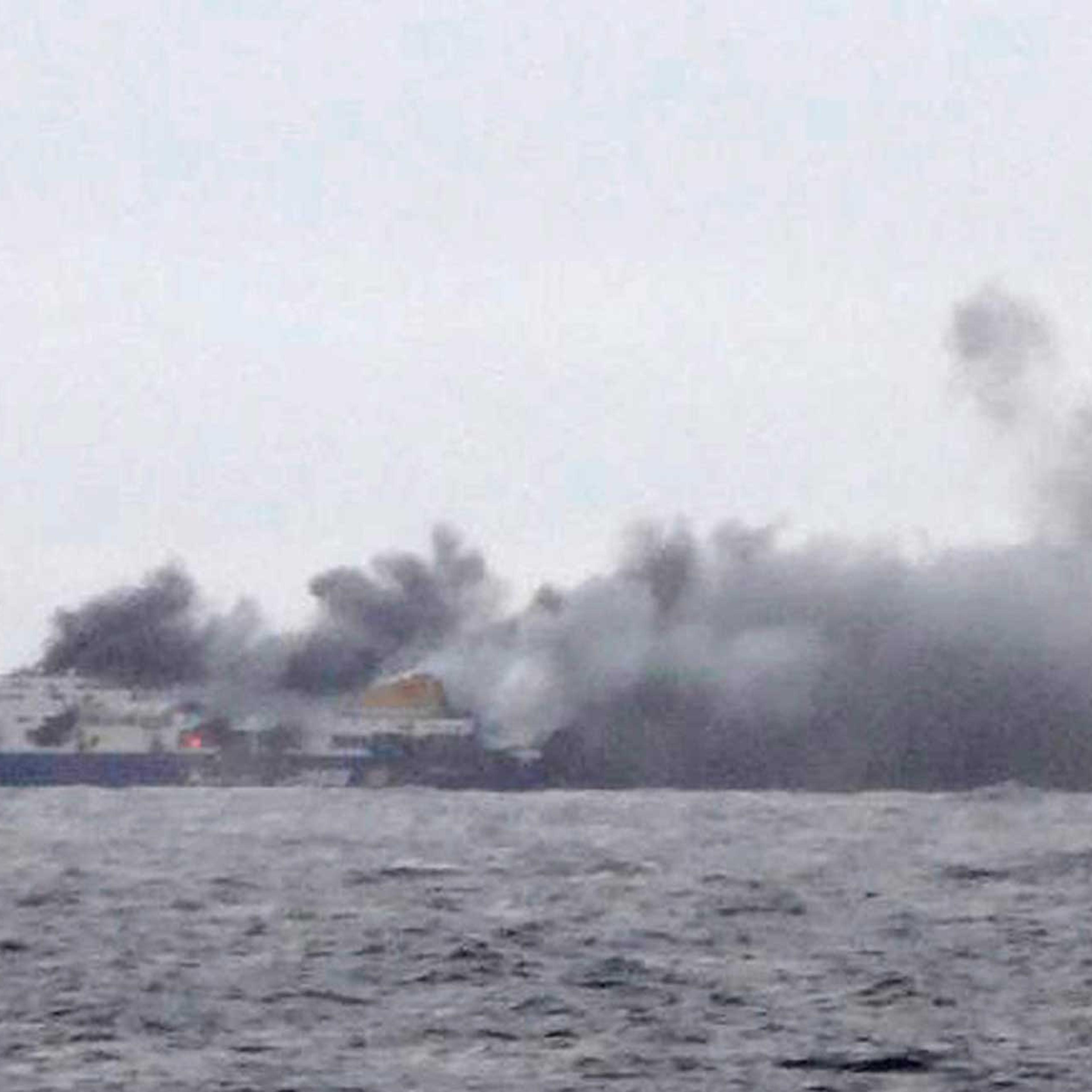 Greece Ferry Fire