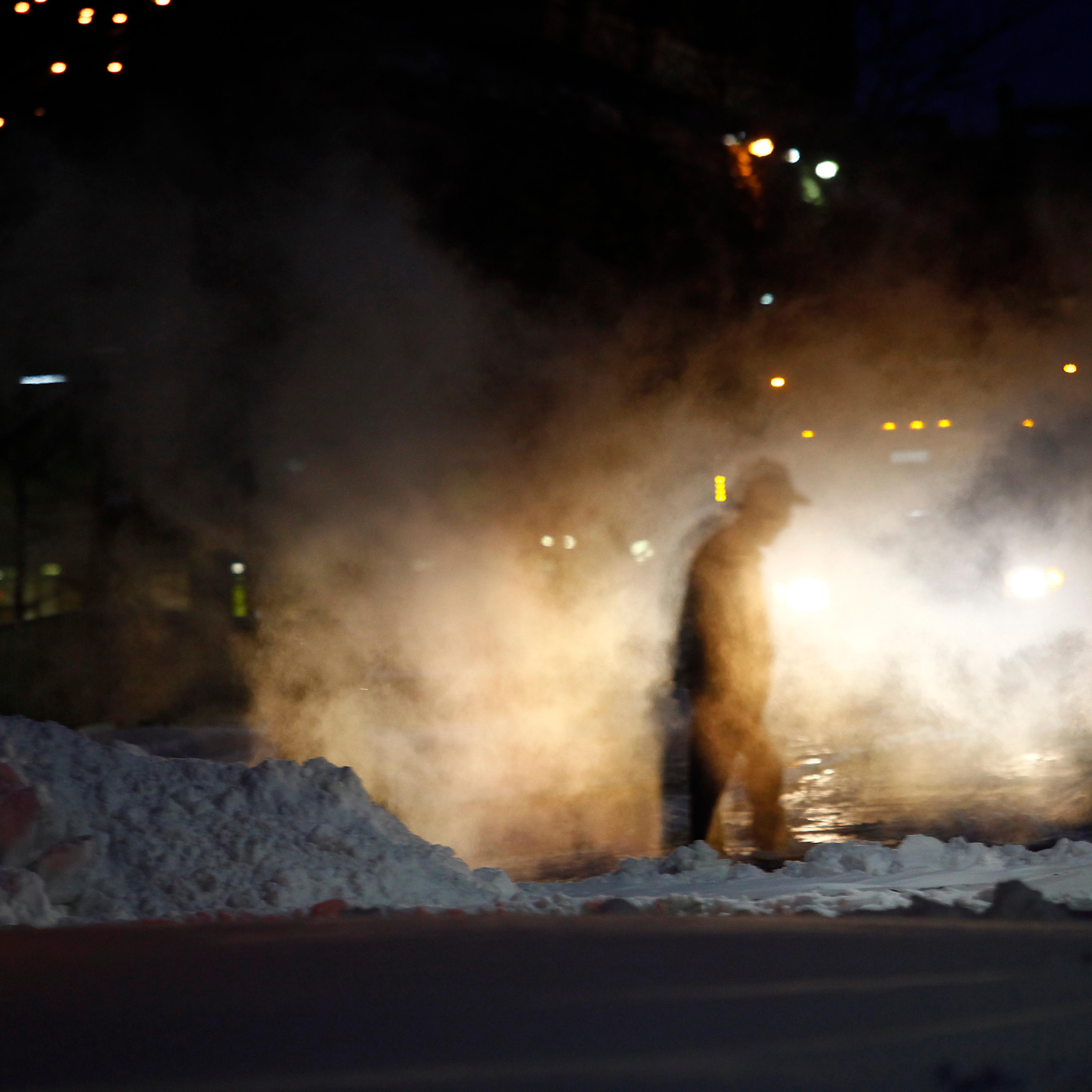 Detroit Deals With Heavy Snow And Bitter Cold