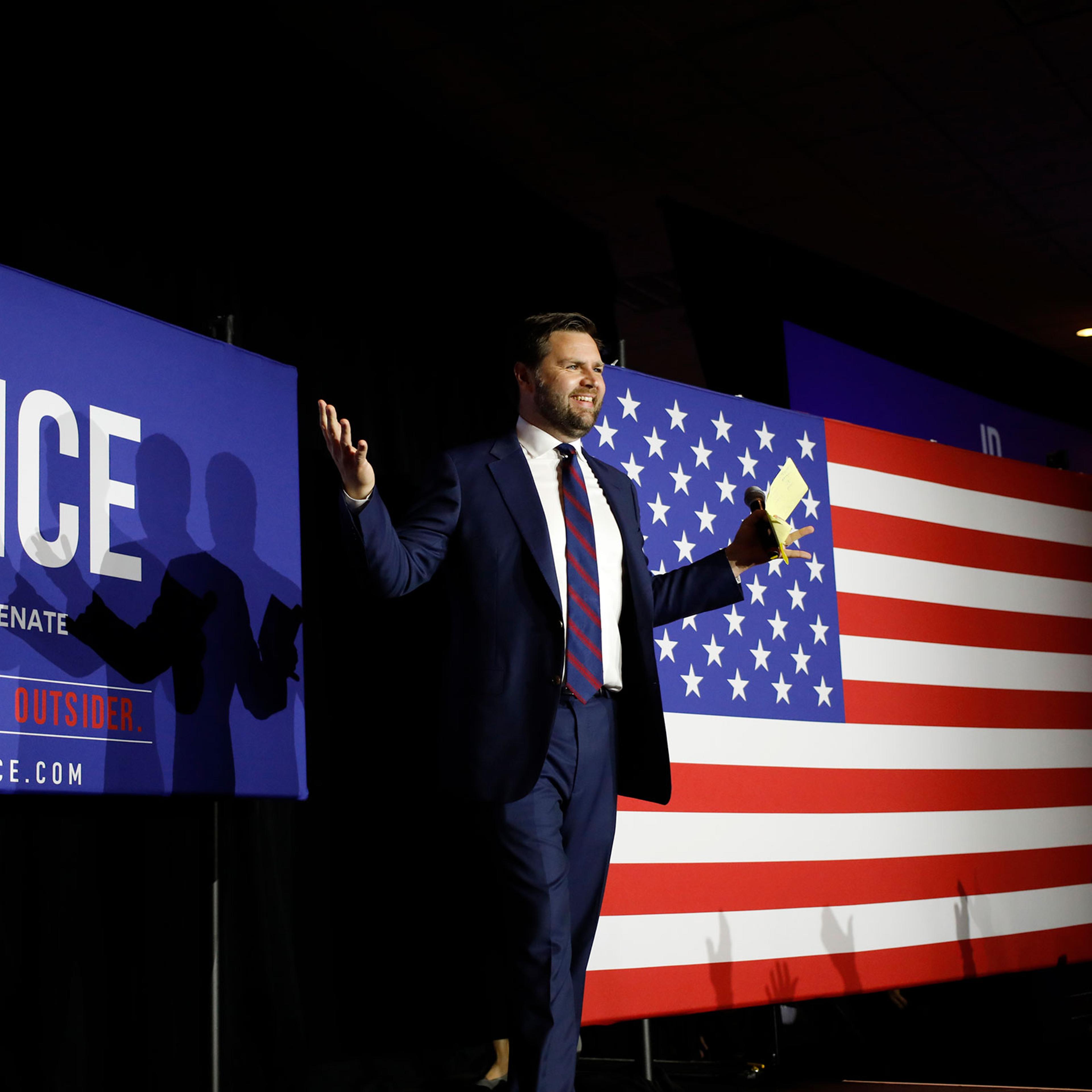 Republican Senate Candidate JD Vance Holds Primary Night Event