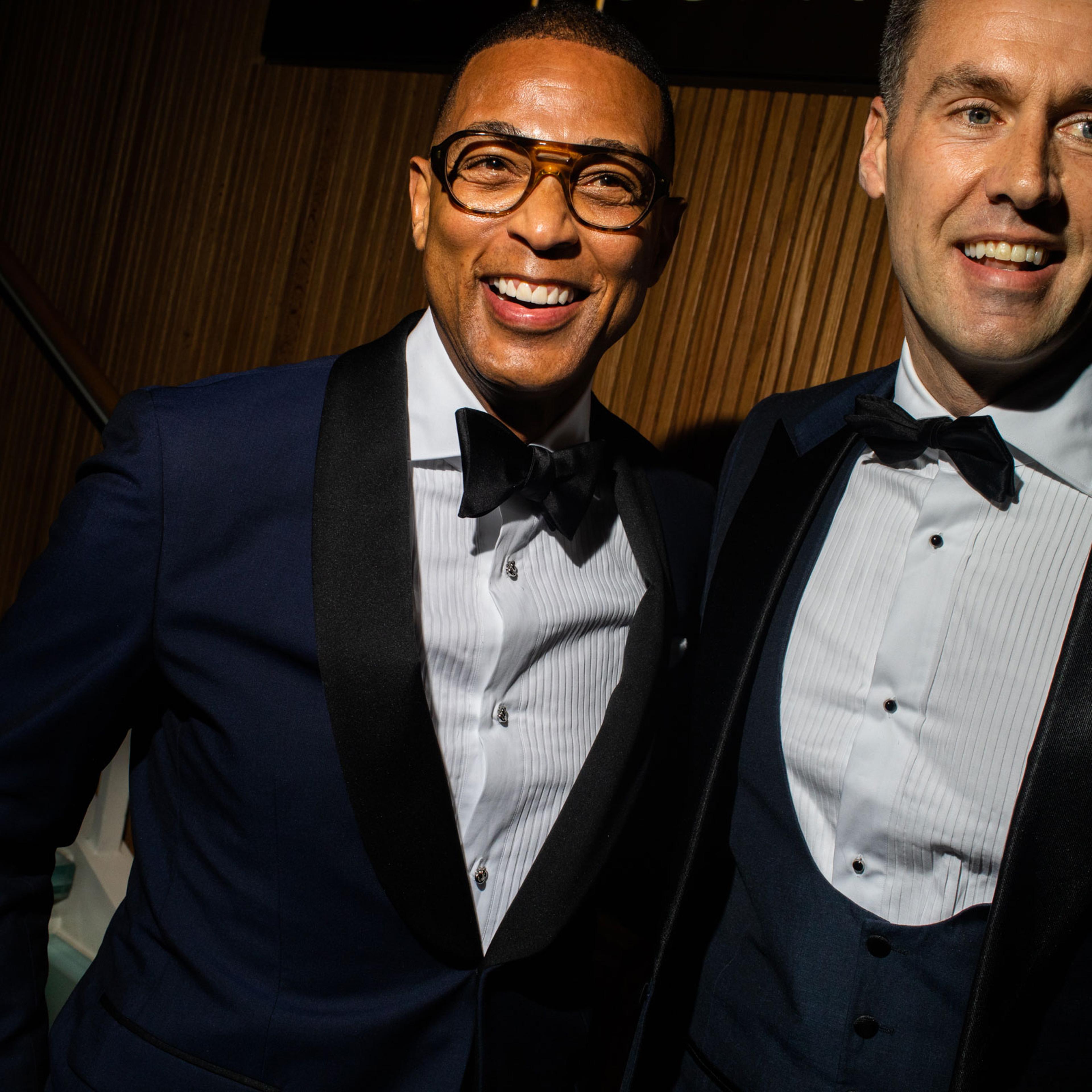 Don Lemon and Tim Malone arrive at the TIME 100 Gala at Jazz at Lincoln Center in New York City, on April 26, 2023.