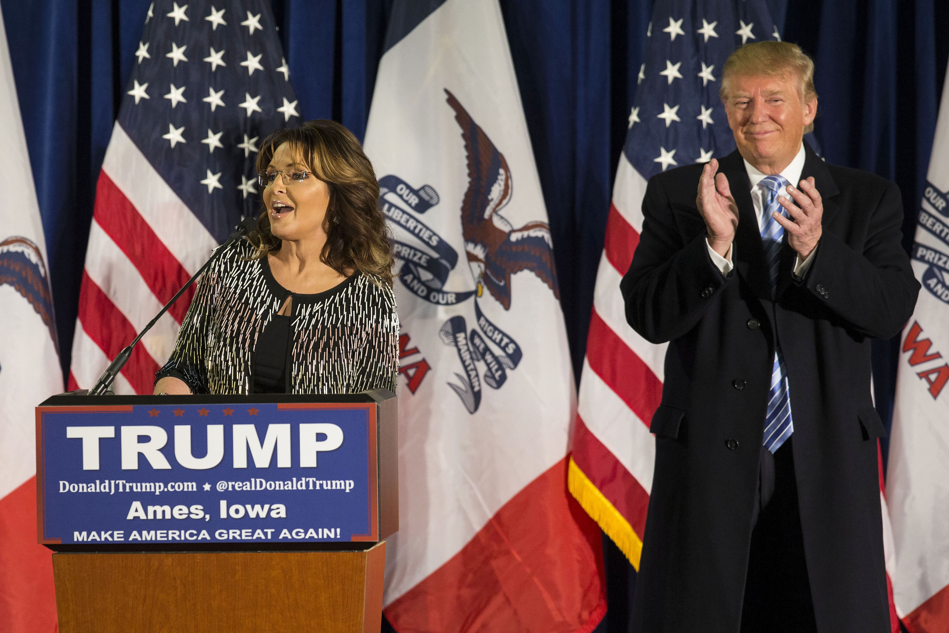 Sarah Palin Endorses Donald Trump