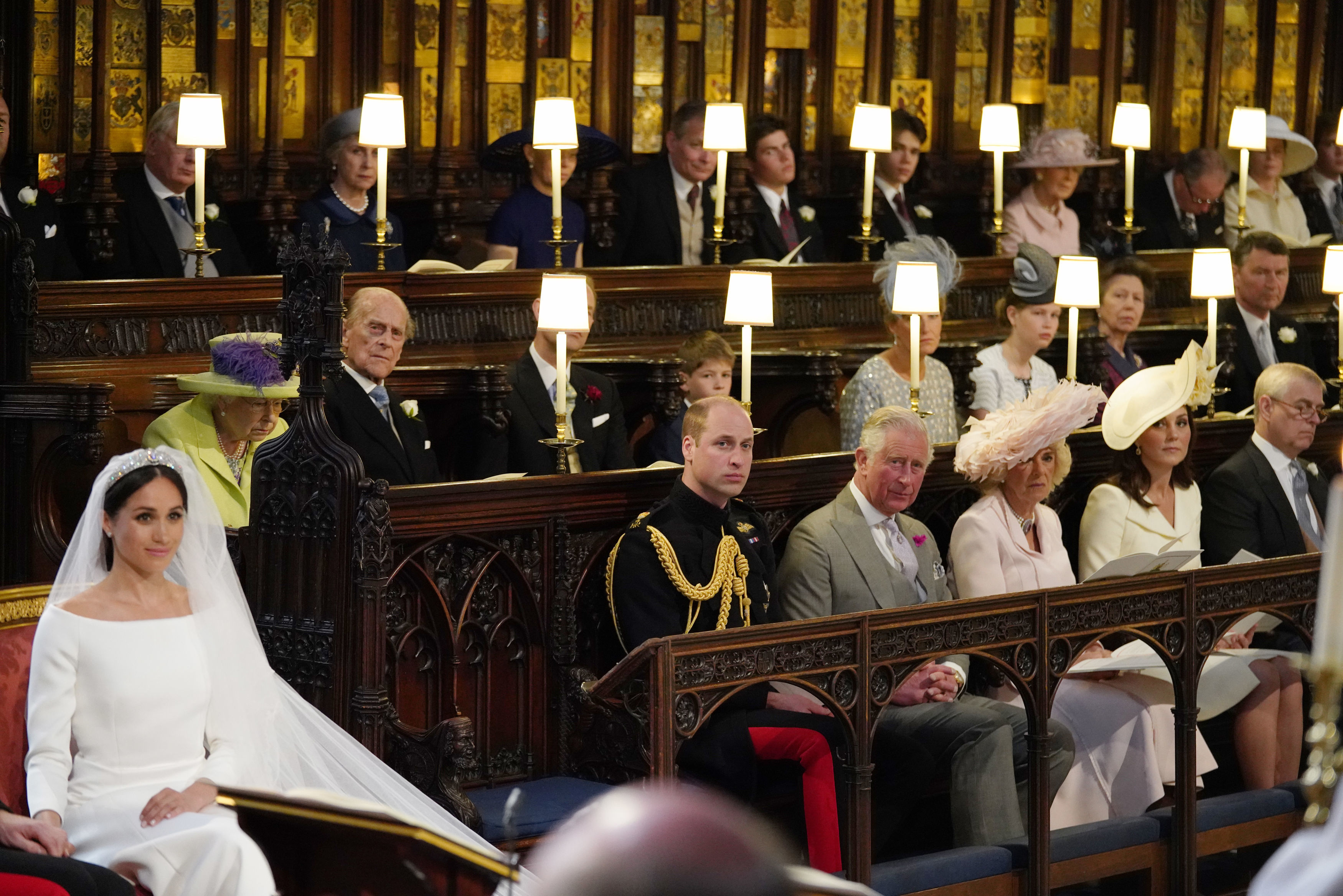 Empty seat at 2018 royal wedding