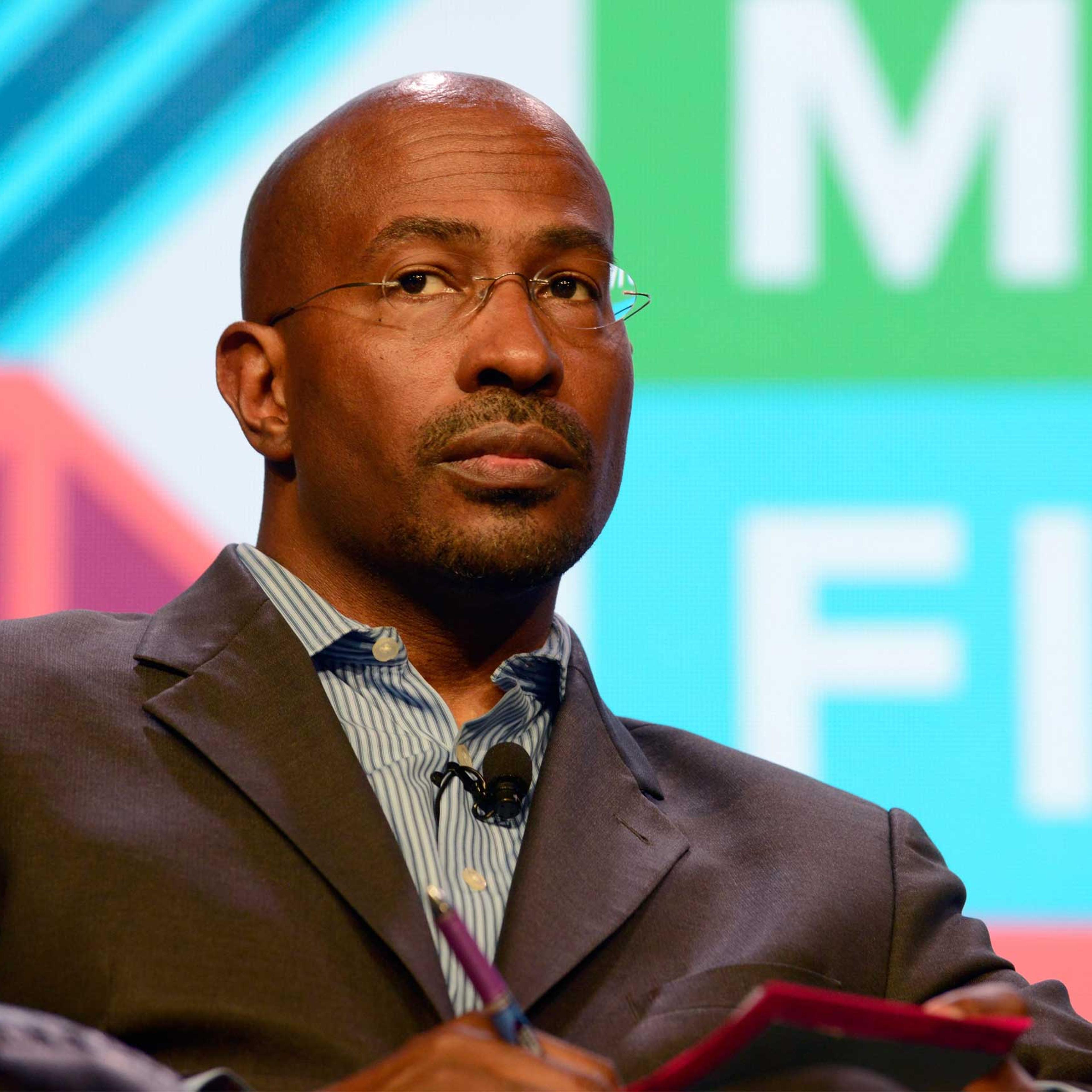 Civil rights activist Van Jones speaks onstage at '#YesWeCode: From The 'Hood To Silicon Valley' during the 2015 SXSW Music, Film + Interactive Festival at Austin Convention Center in Austin on March 16, 2015.