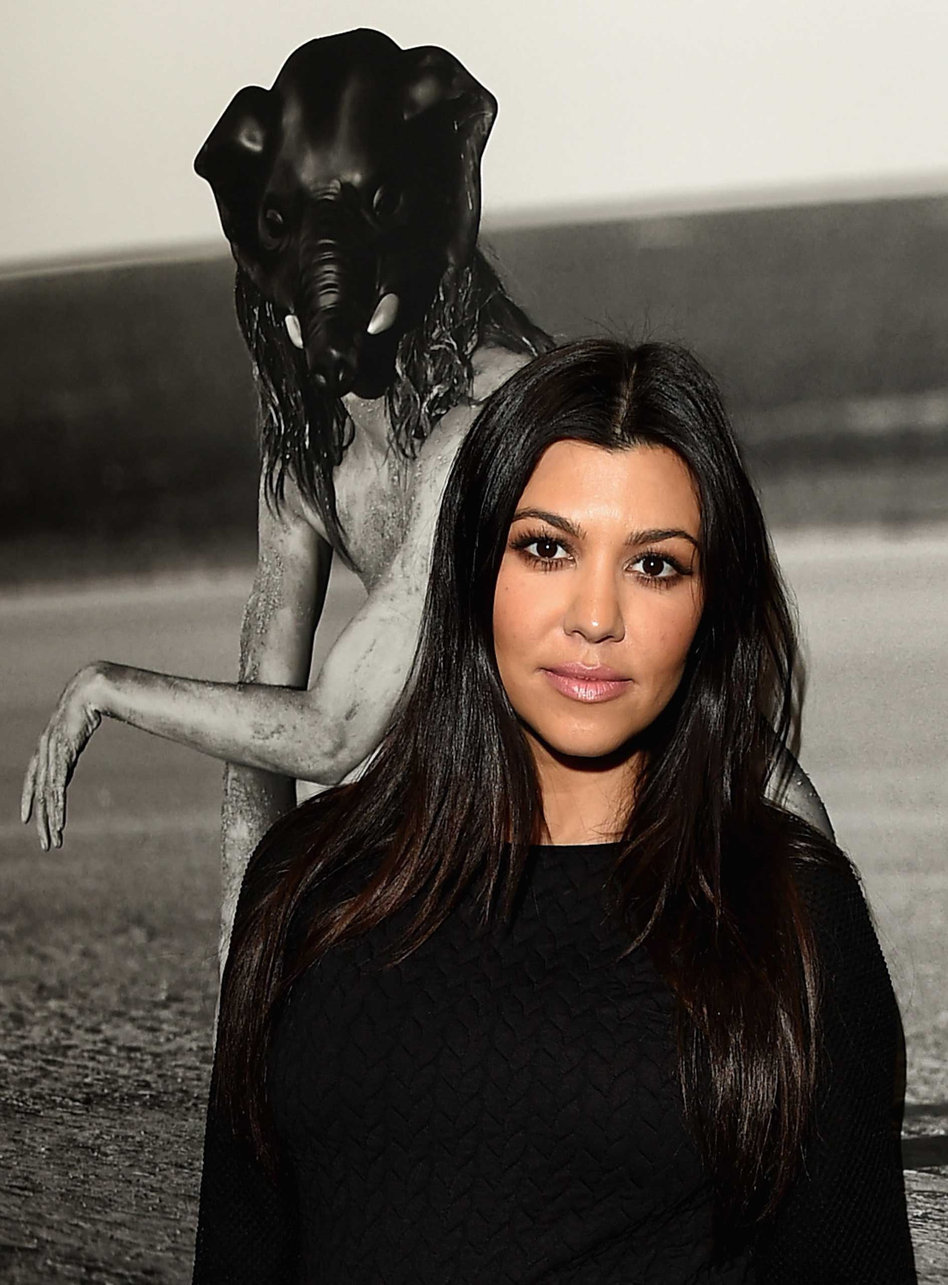 Kourtney Kardashian in West Hollywood, Calif., Oct. 23, 2014.
