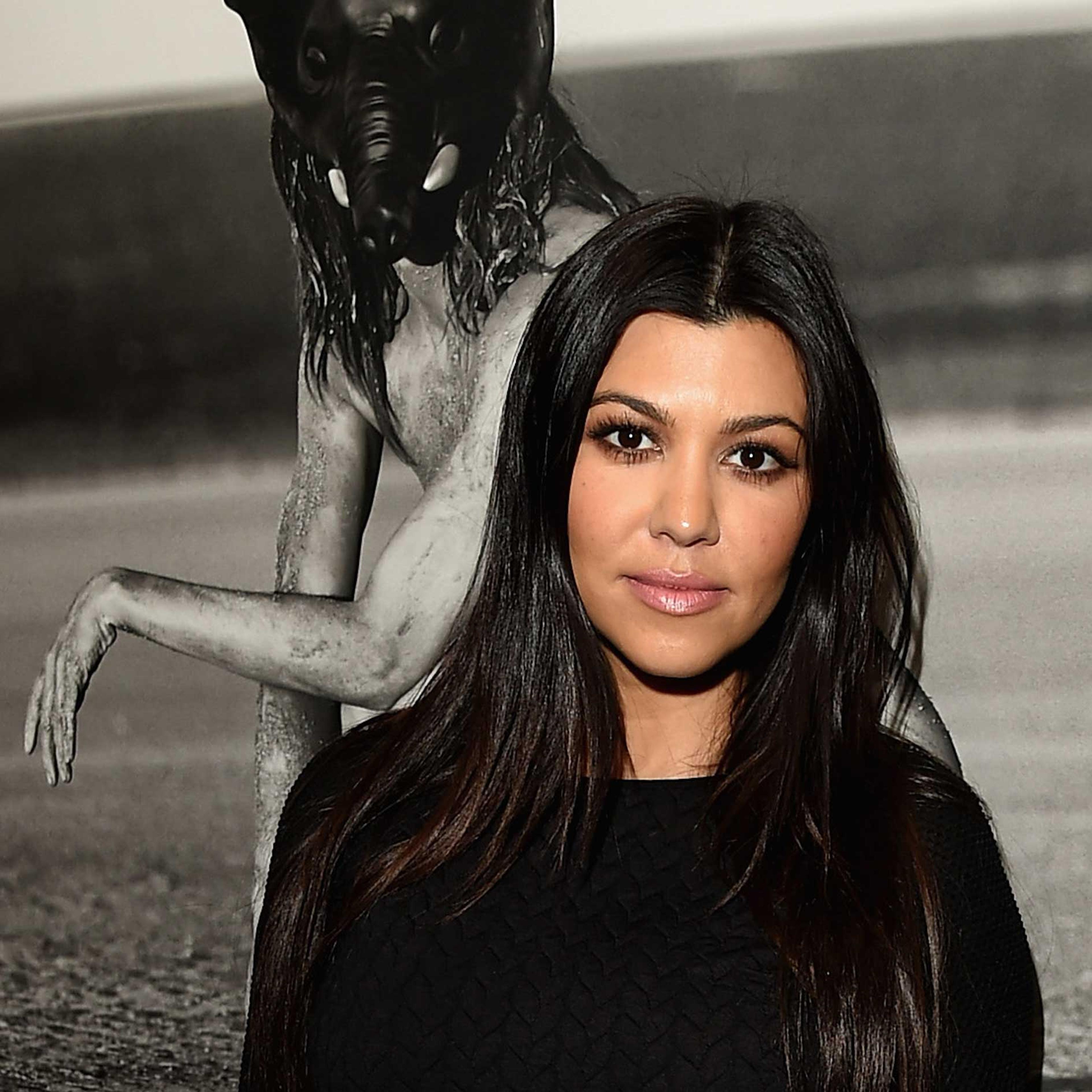 Kourtney Kardashian in West Hollywood, Calif., Oct. 23, 2014.