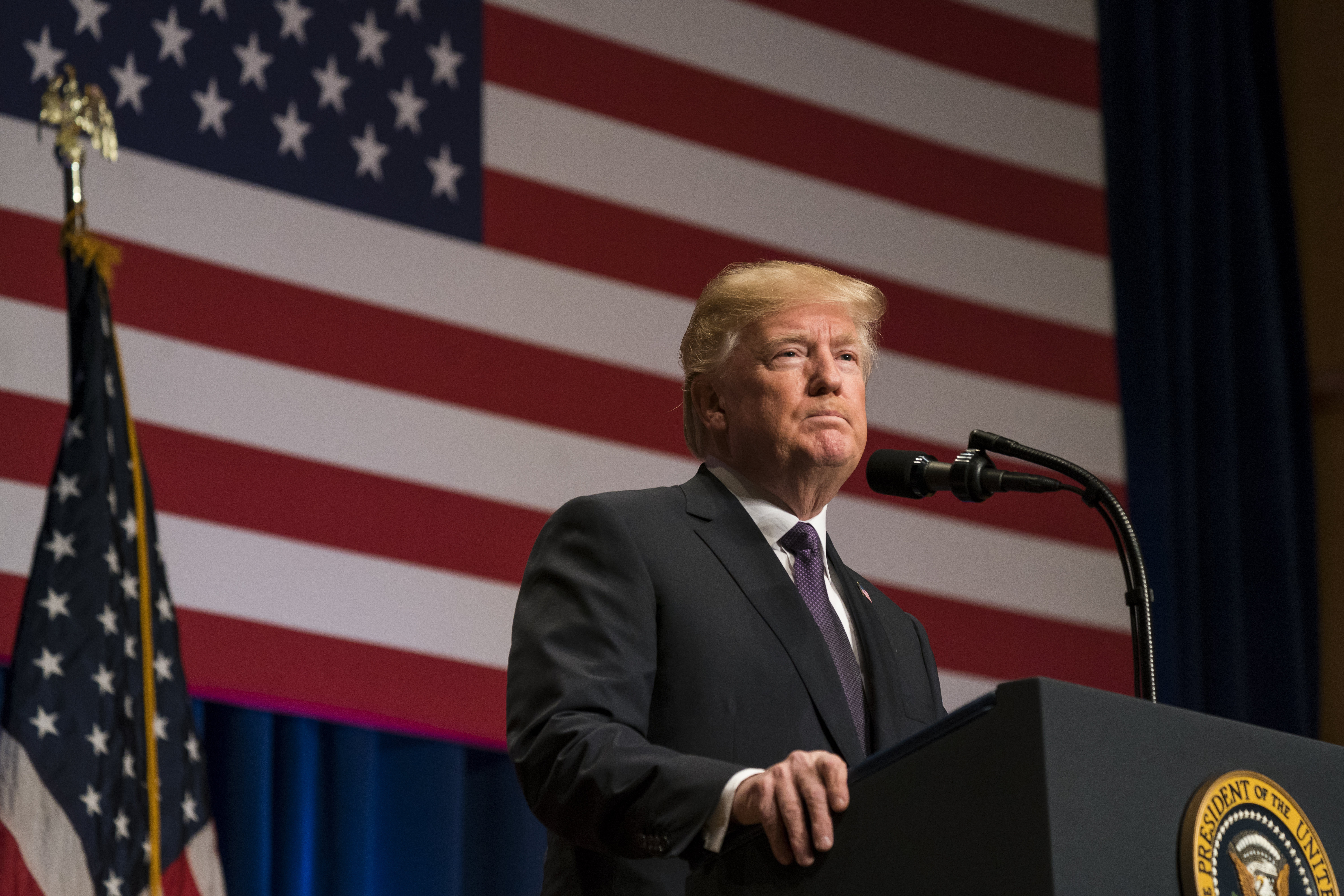President Trump Delivers Remarks On The National Security Strategy