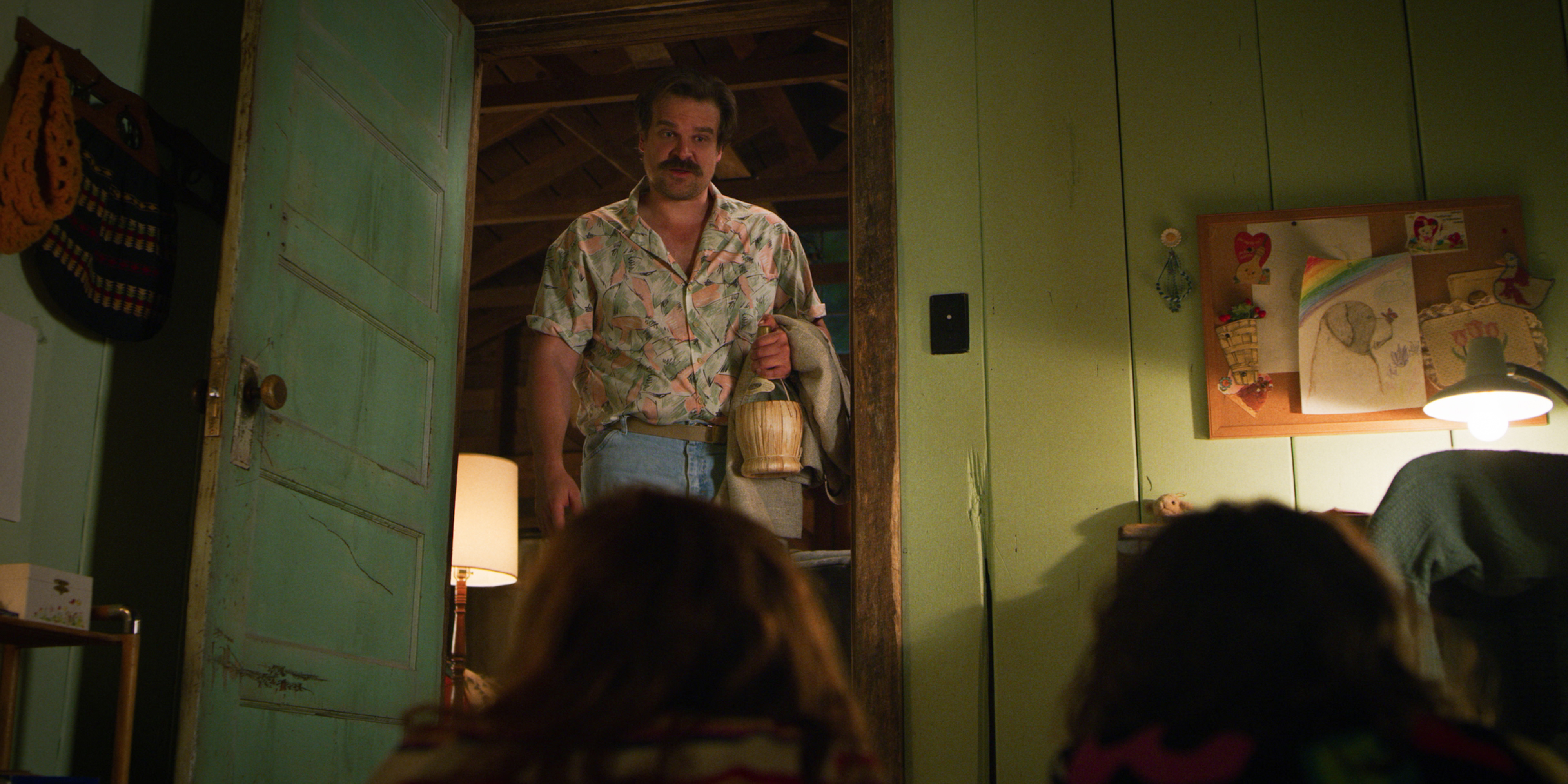 Hopper in Stranger Things season 3