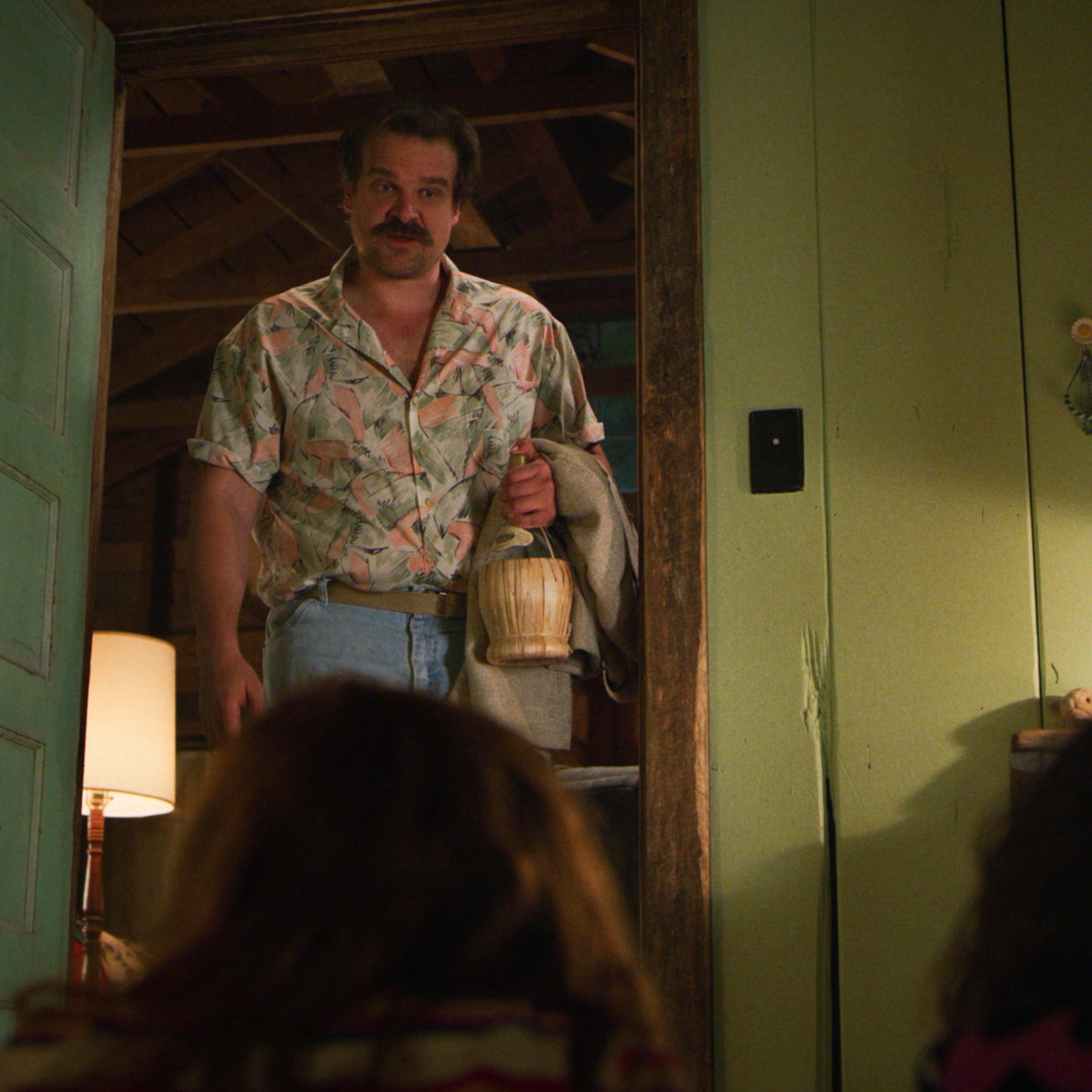 Hopper in Stranger Things season 3