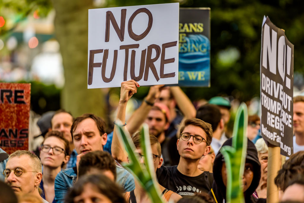 Activist groups and concerned citizens held a rally at Foley