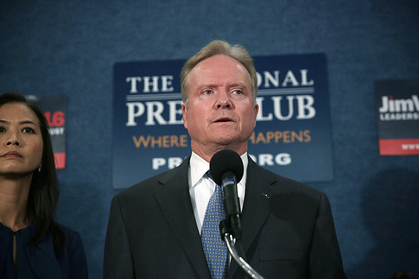 Presidential Candidate Jim Webb Announces Withdrawal From Democratic Presidential Race