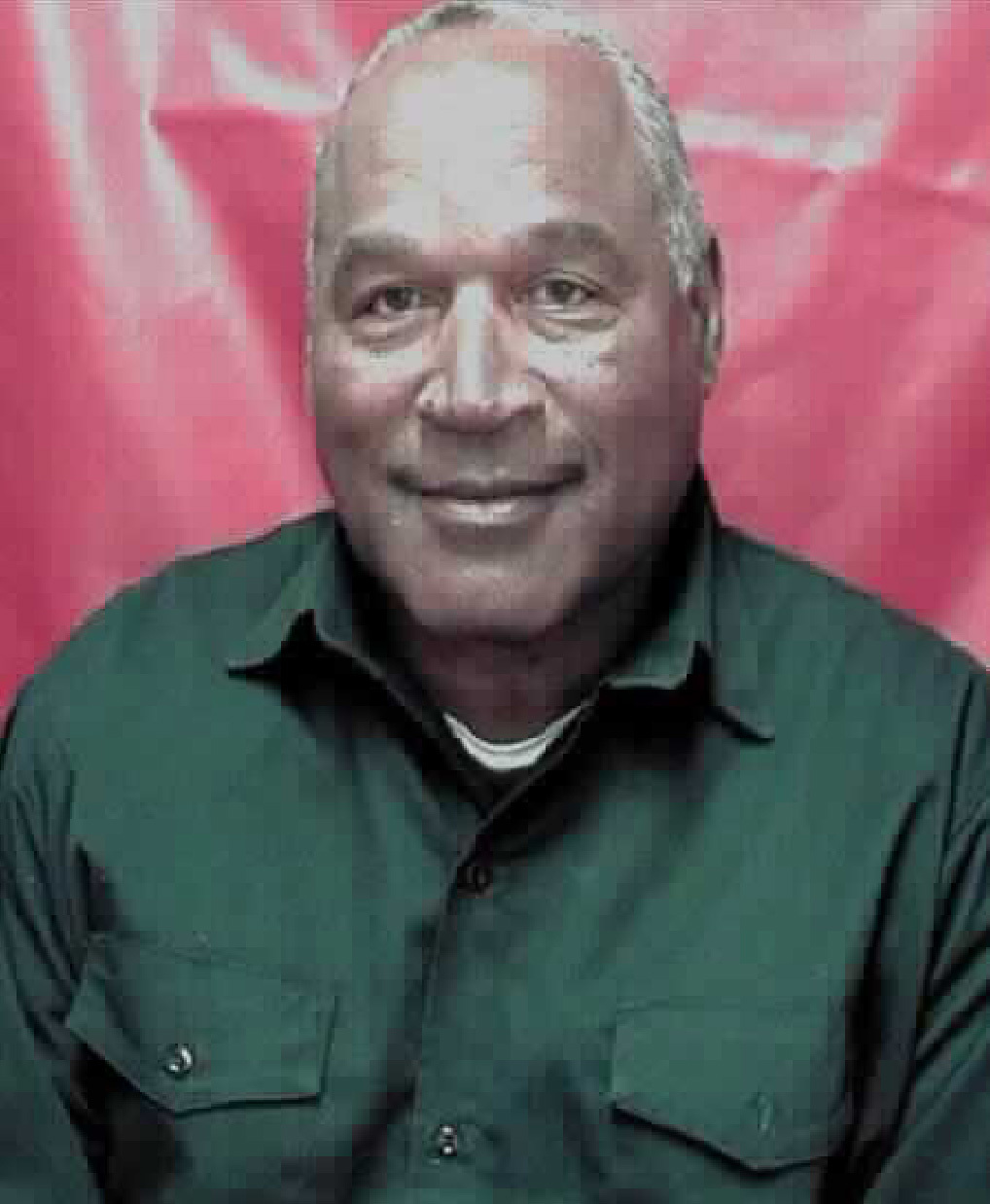 This photo provided by the Nevada Department of Corrections shows O.J. Simpson. He is serving a sentence of nine to 33 years in a Nevada prison for a 2007 armed robbery and kidnapping conviction. He is eligible for parole next year.