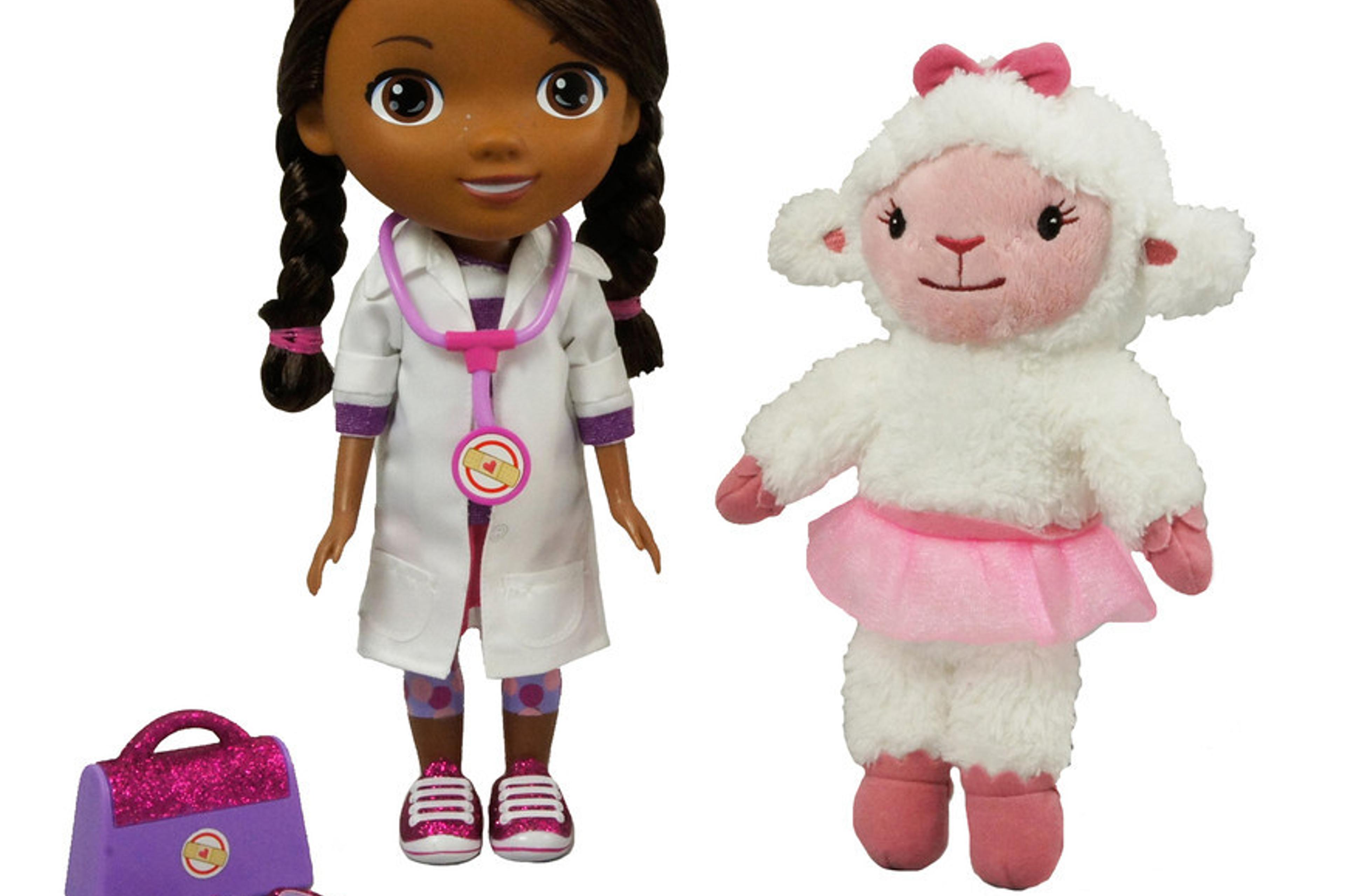 'Time for Your Checkup' Doc McStuffins Doll with Lambie