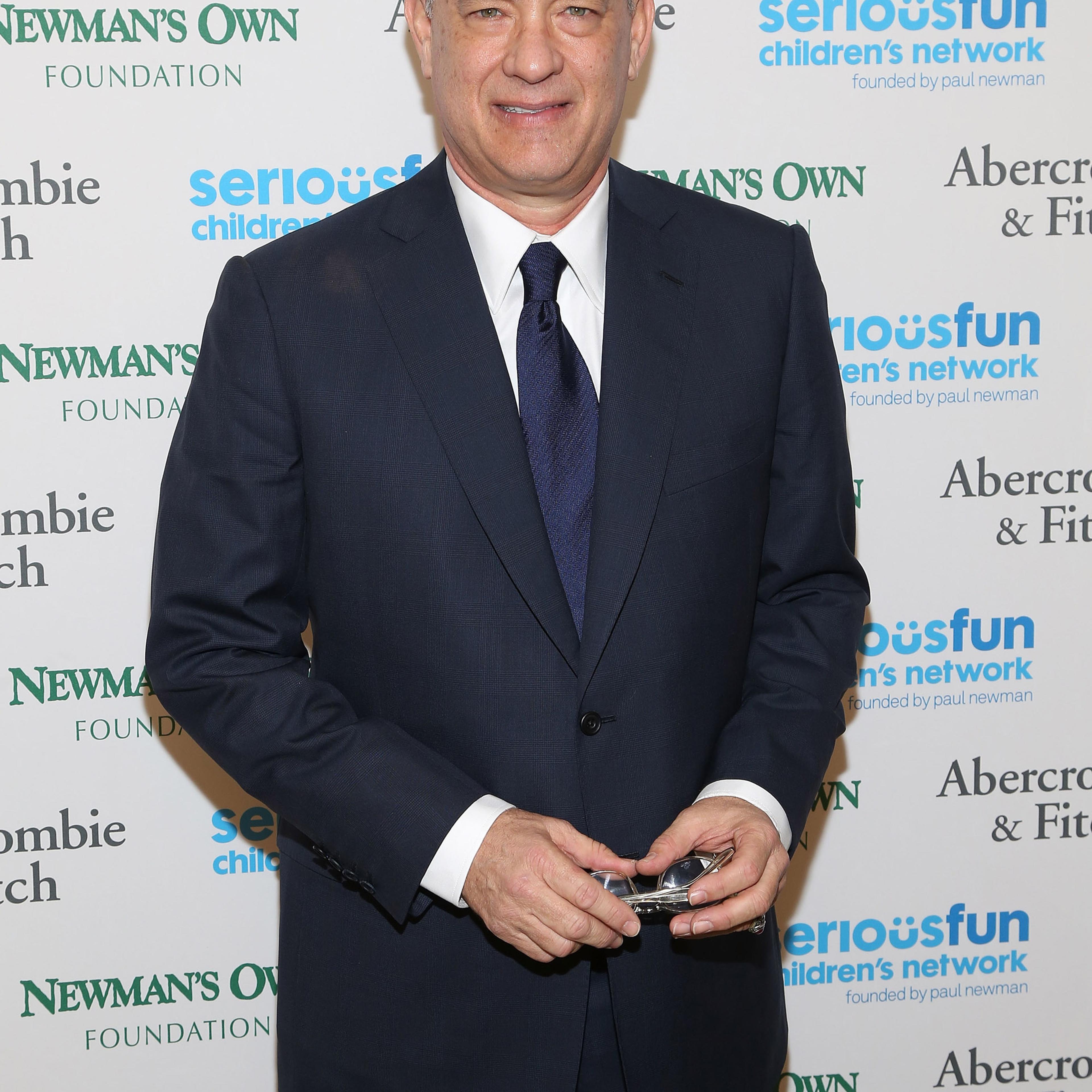 Tom Hanks at Avery Fisher Hall in New York City on March 2, 2015.
