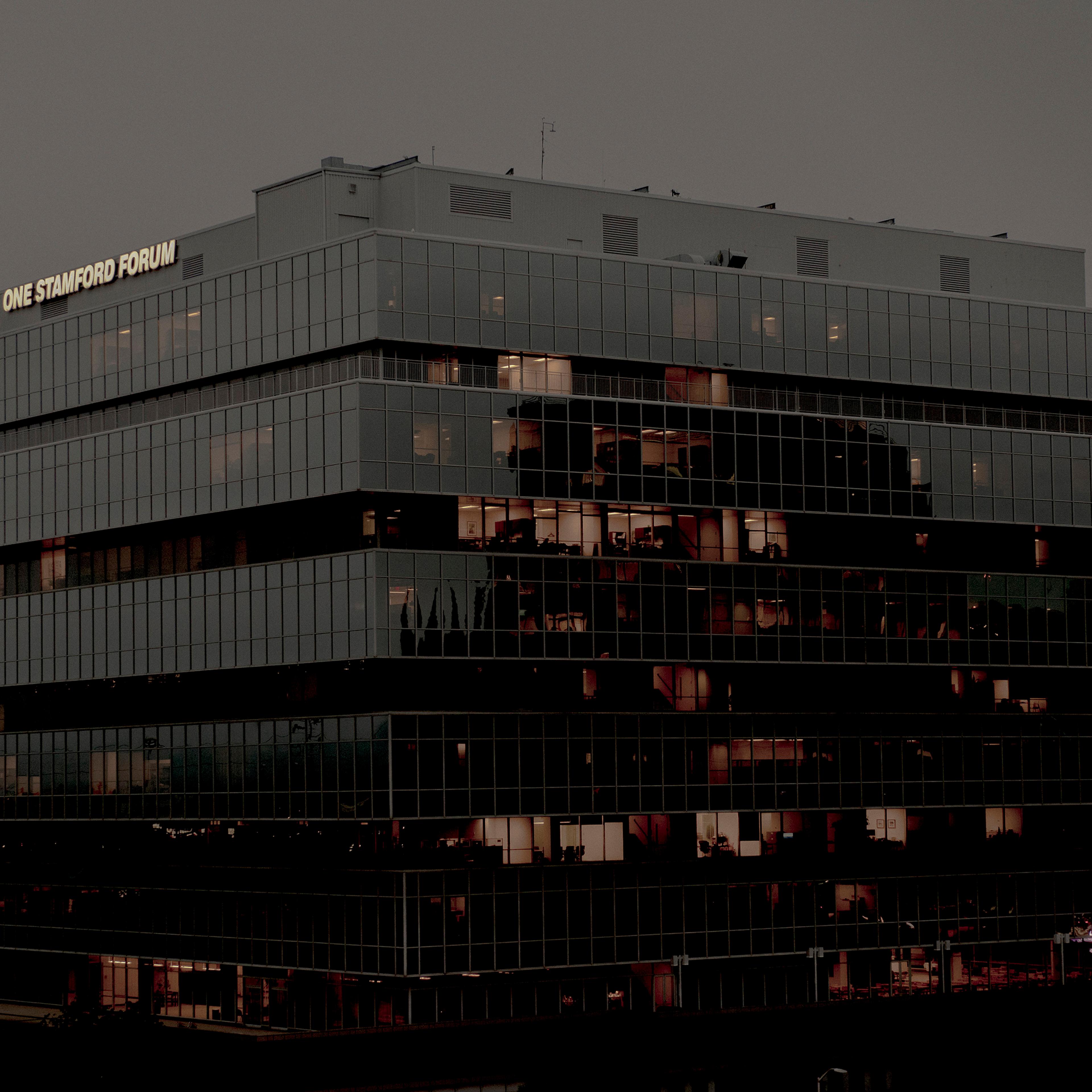 The headquarters of Purdue Pharma in Stamford, Conn., May 23, 2018.