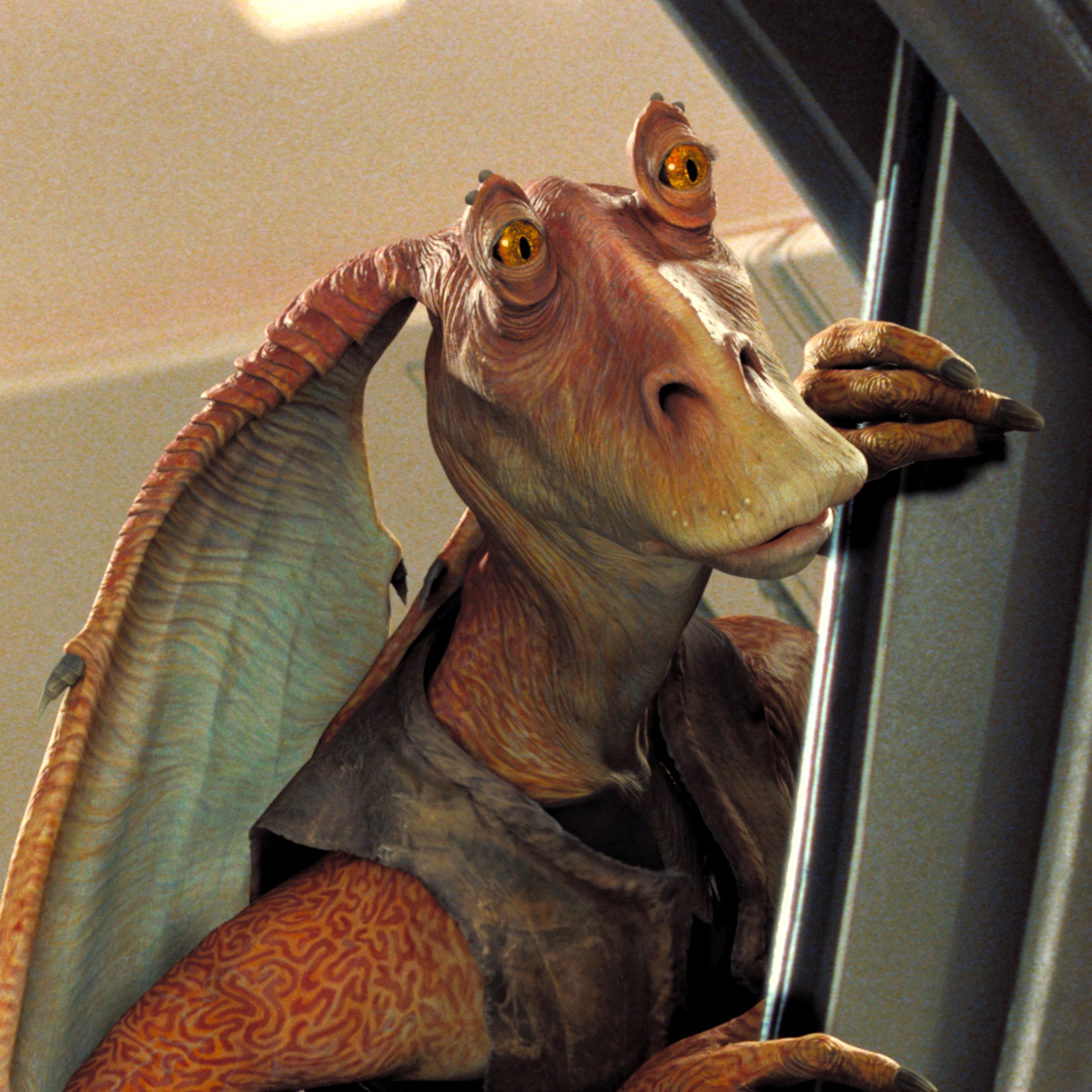Jar Jar Binks in Star Wars Episode I: The Phantom Menace.