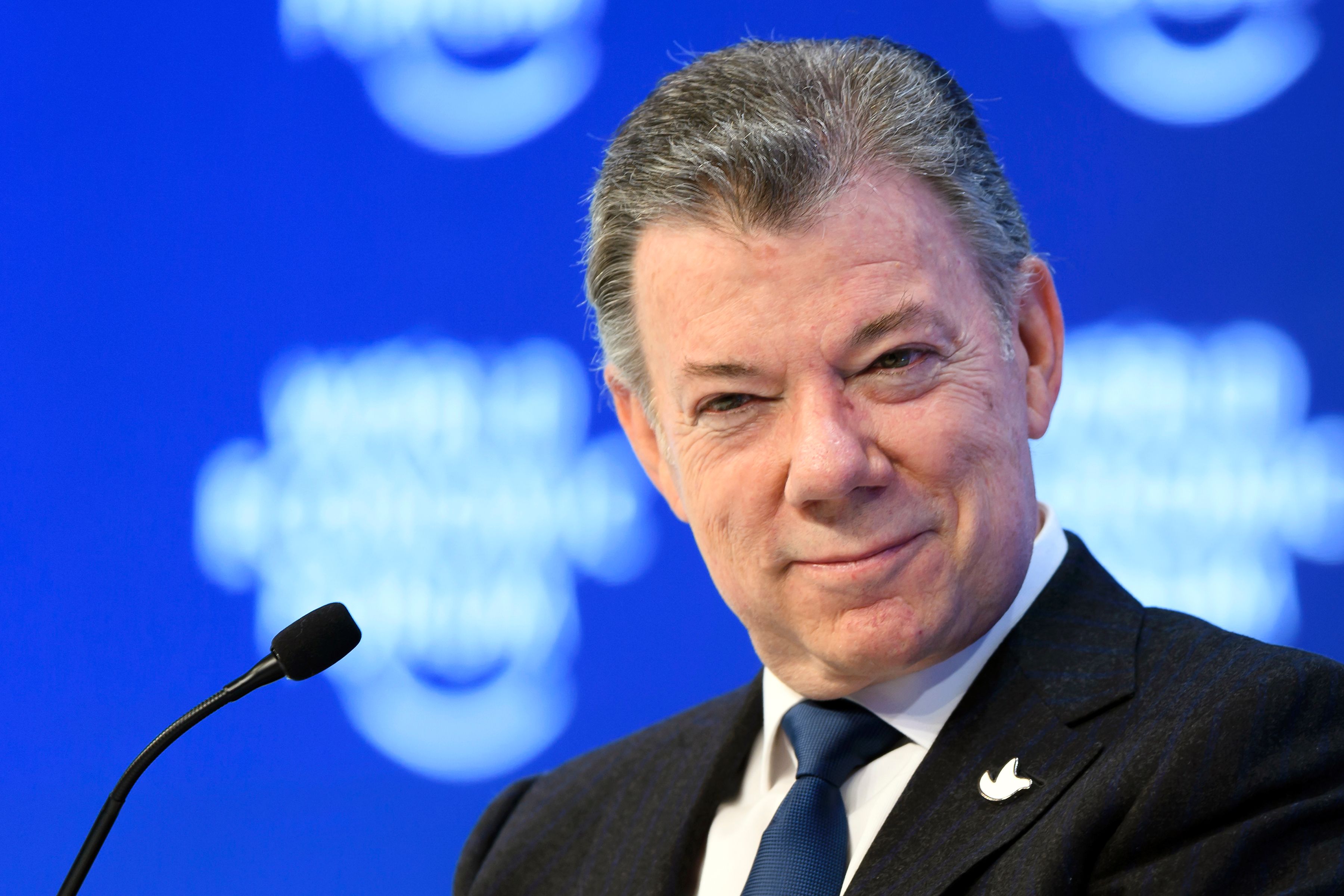 donald trump juan manuel santos meeting white house