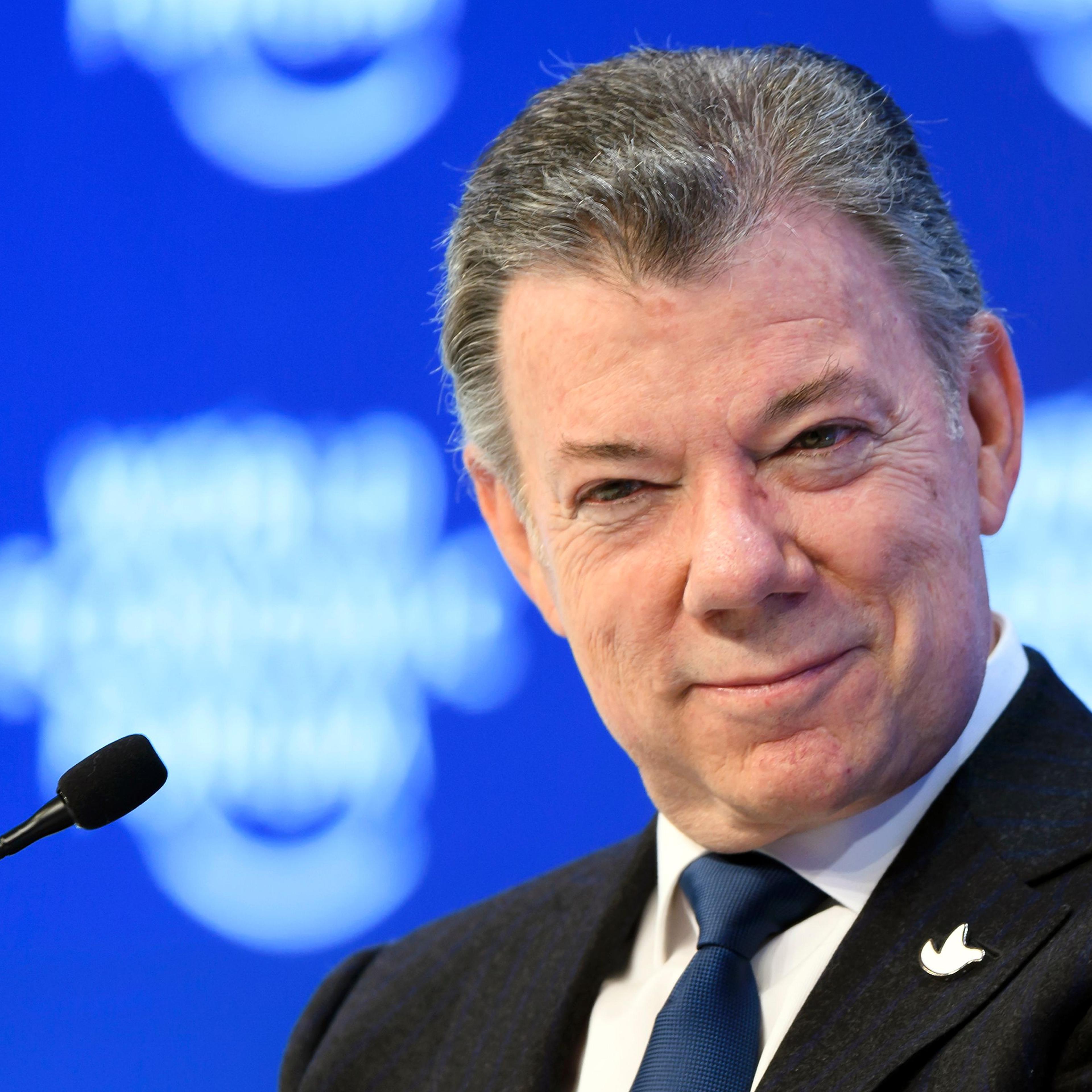 donald trump juan manuel santos meeting white house
