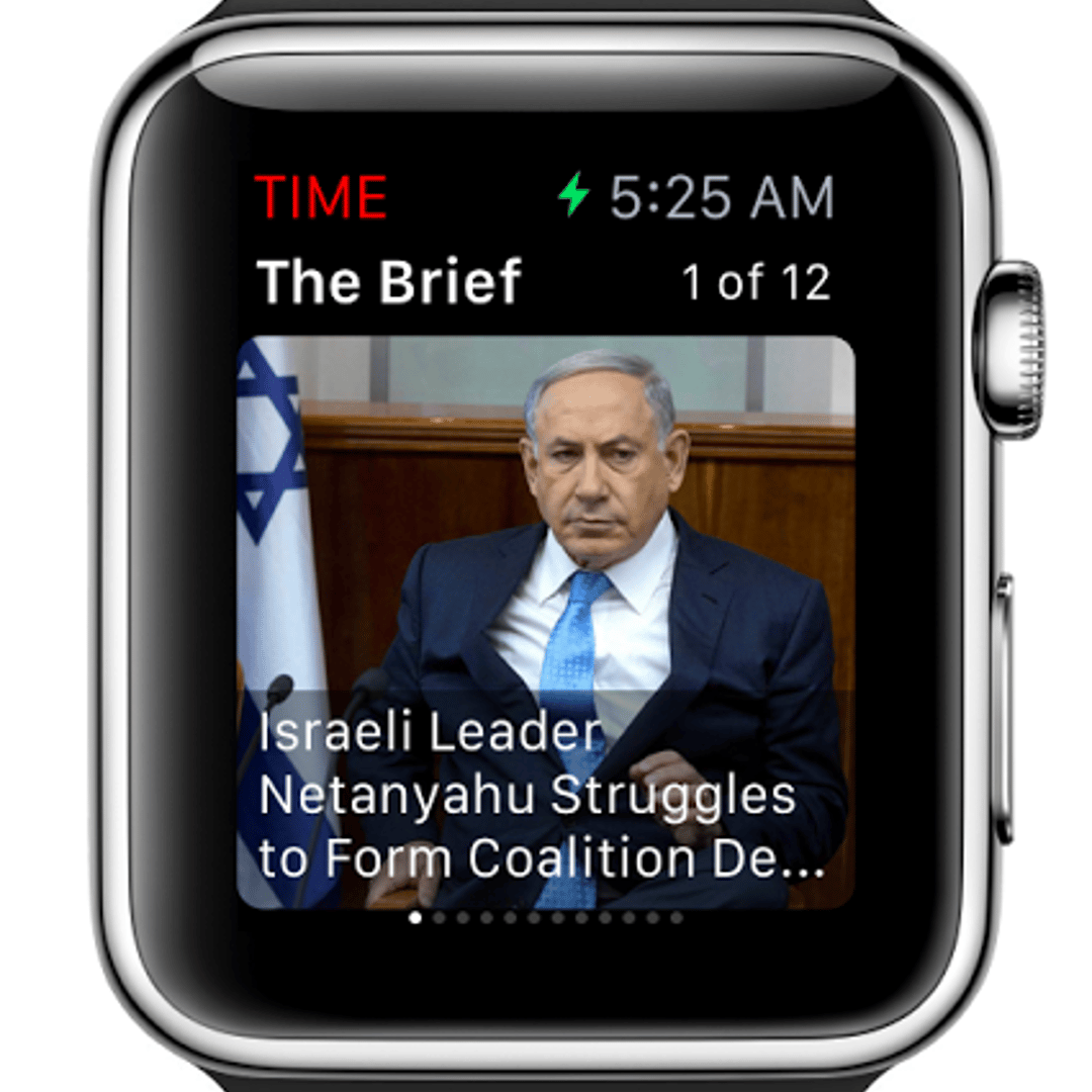 TIME Apple Watch app