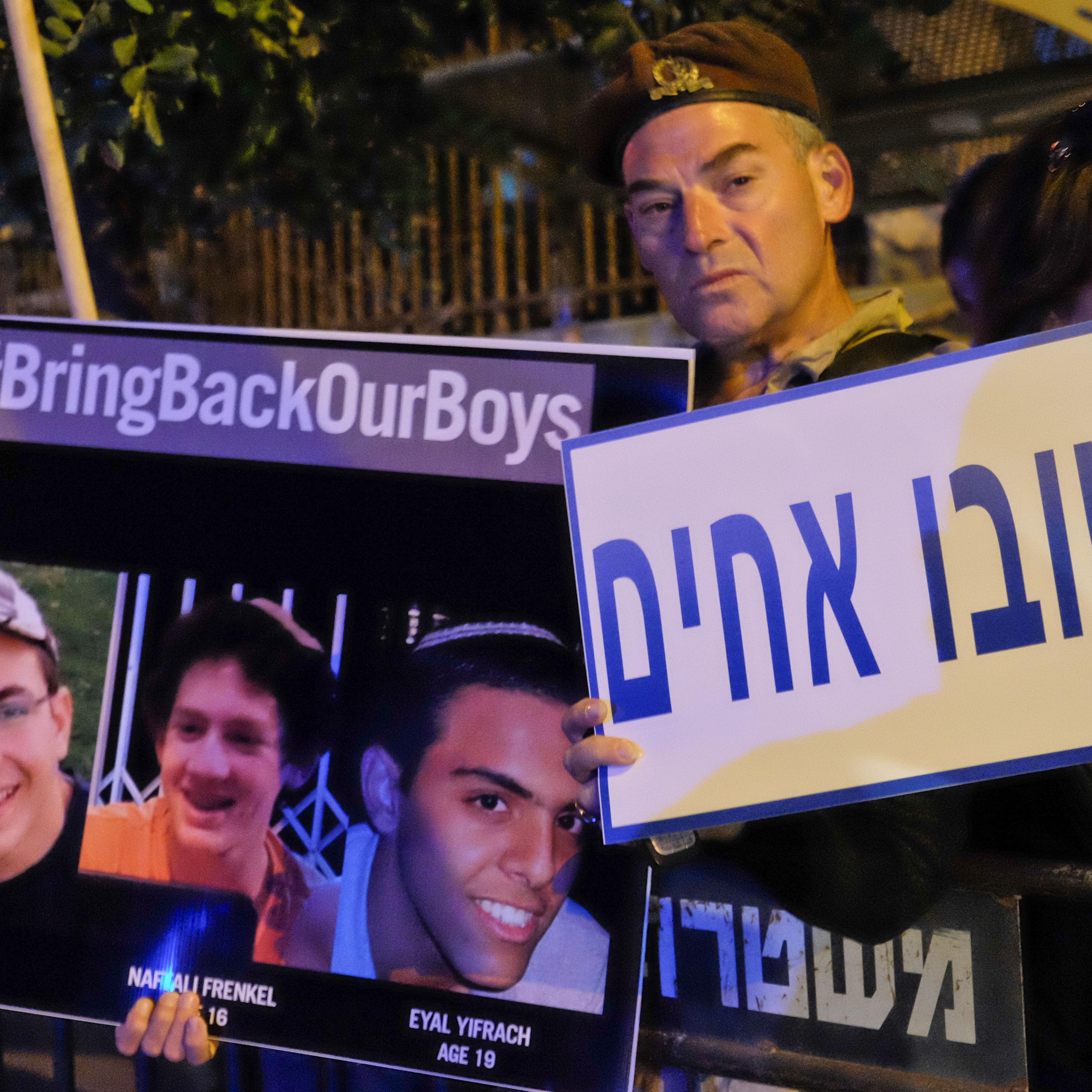 West Bank Israeli Teens Kidnapping