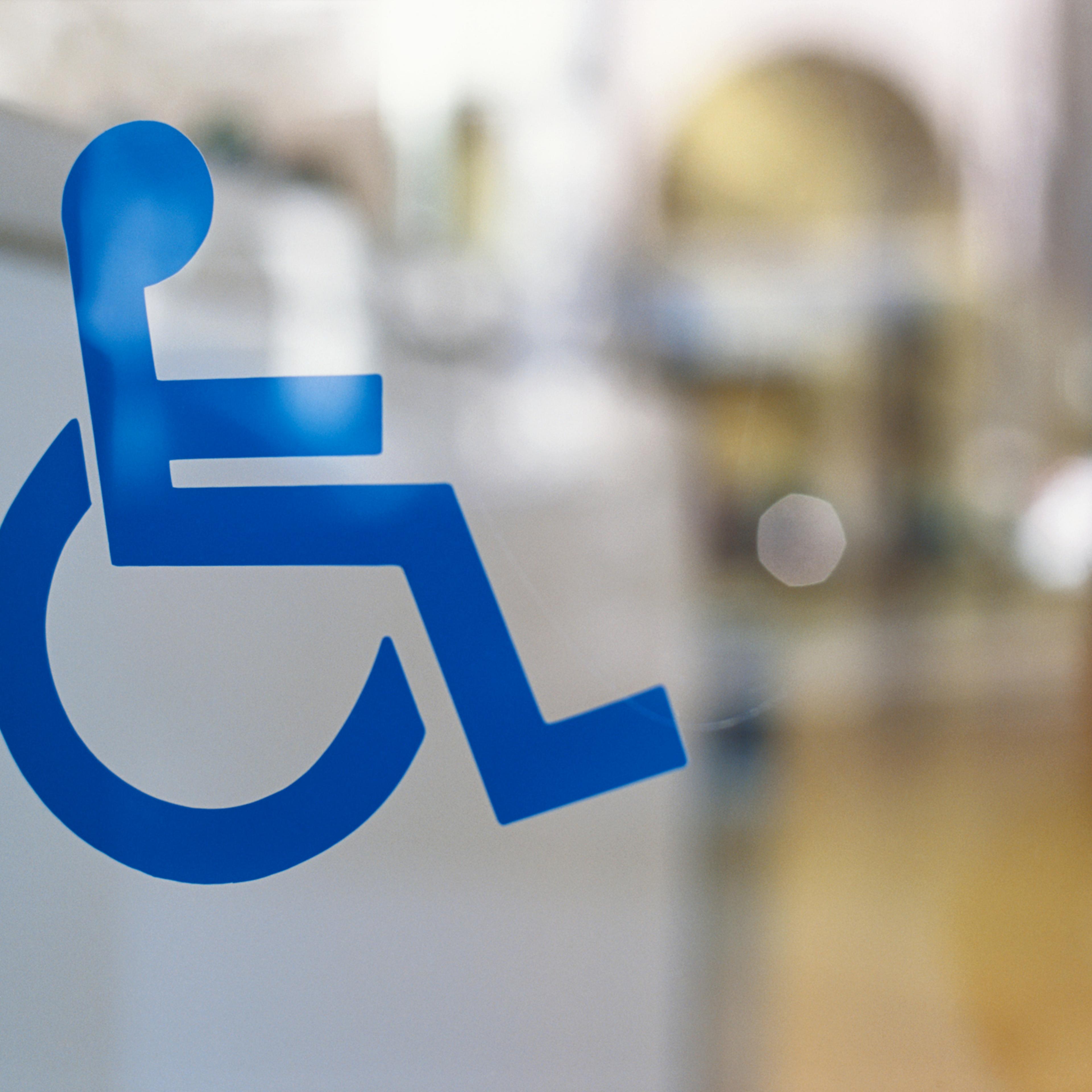 Wheelchair symbol