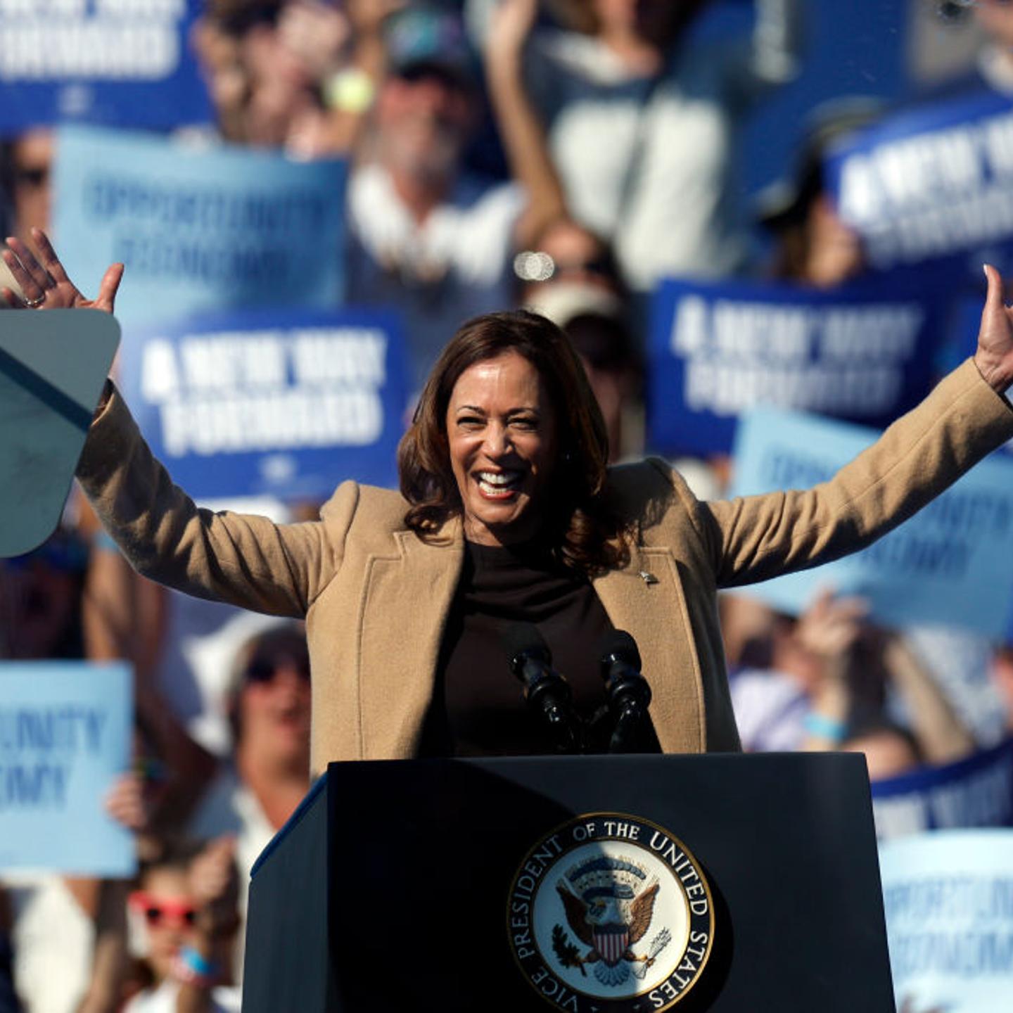 Harris unveils small business tax plan at New Hampshire campaign stop