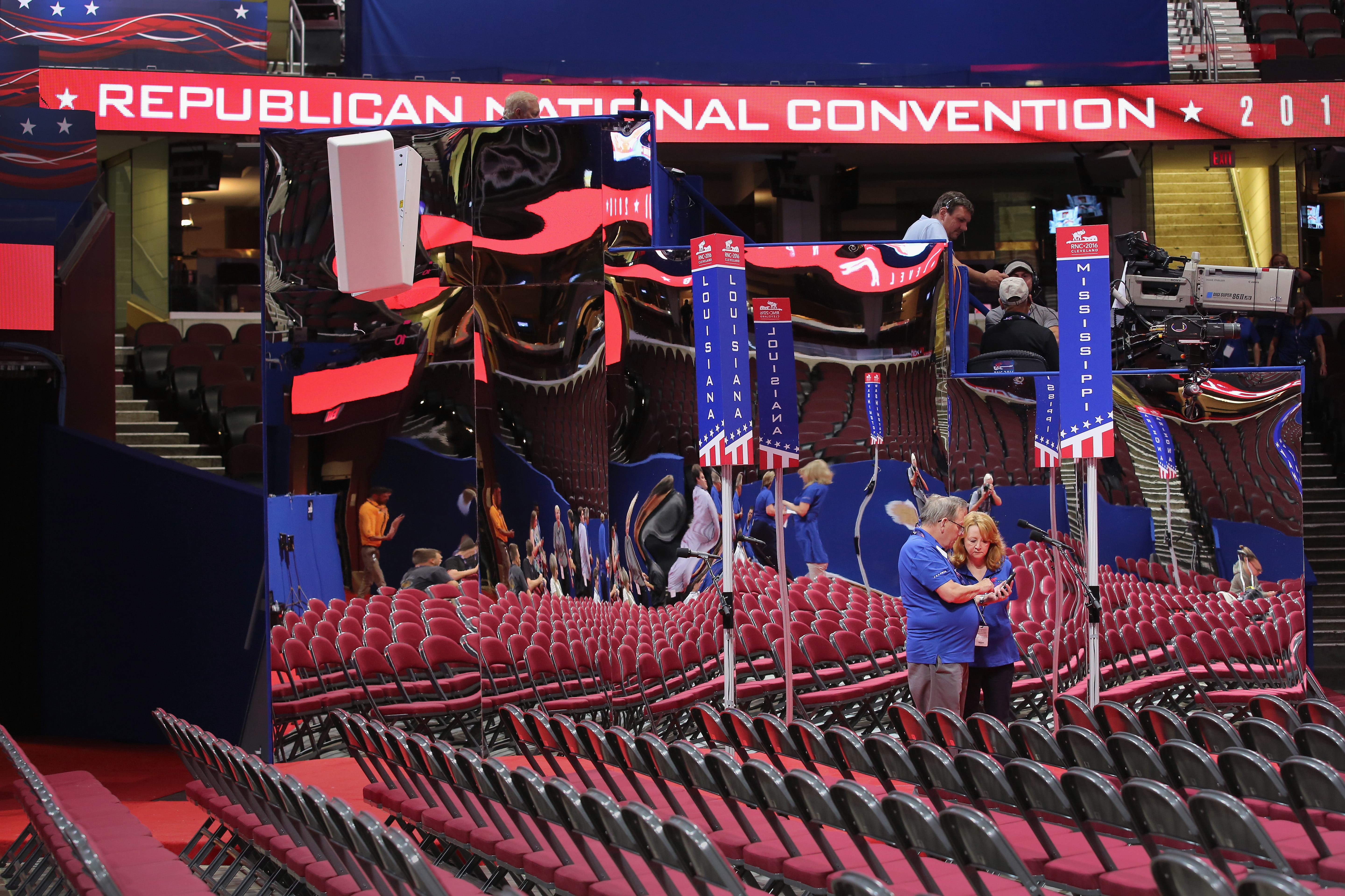 Cleveland Prepares For Upcoming Republican National Convention
