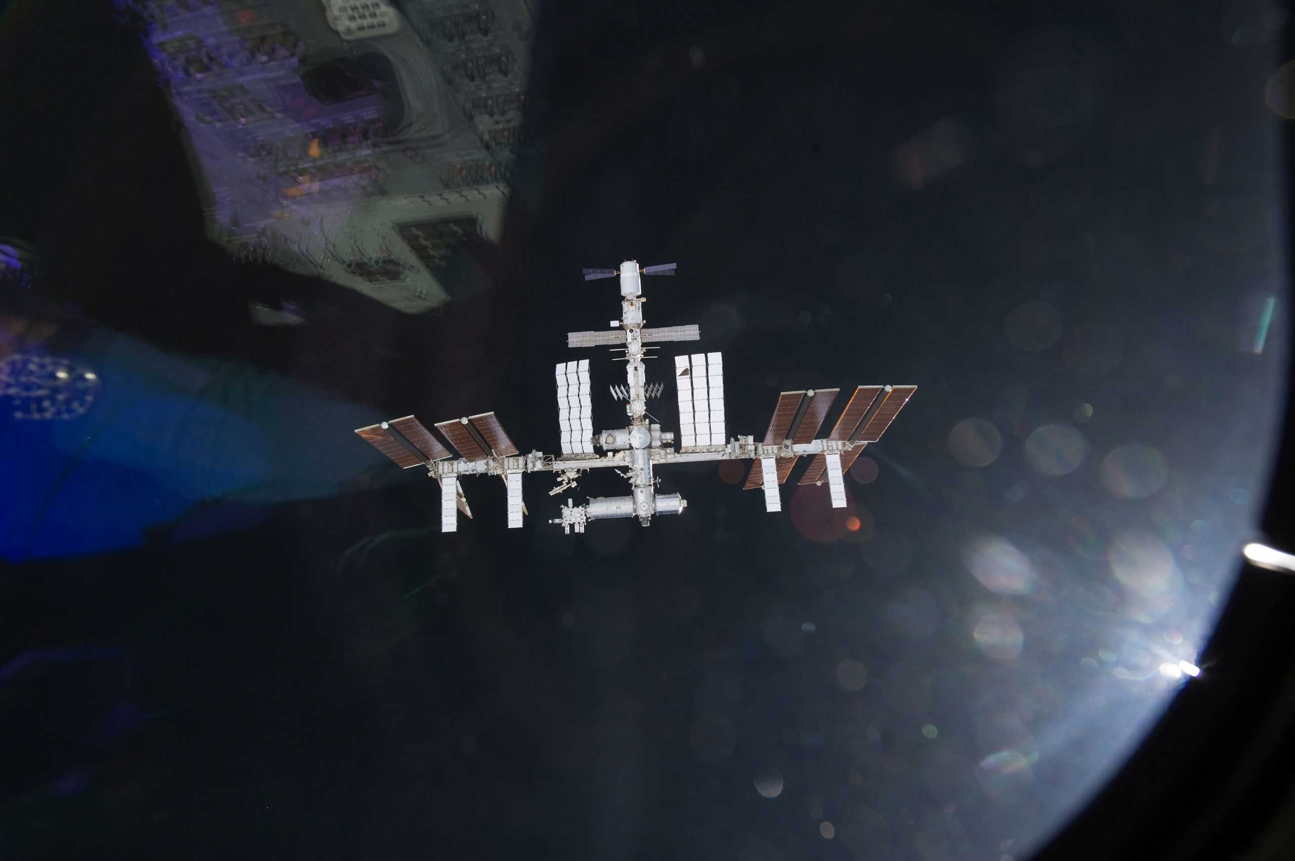 The International Space Station.