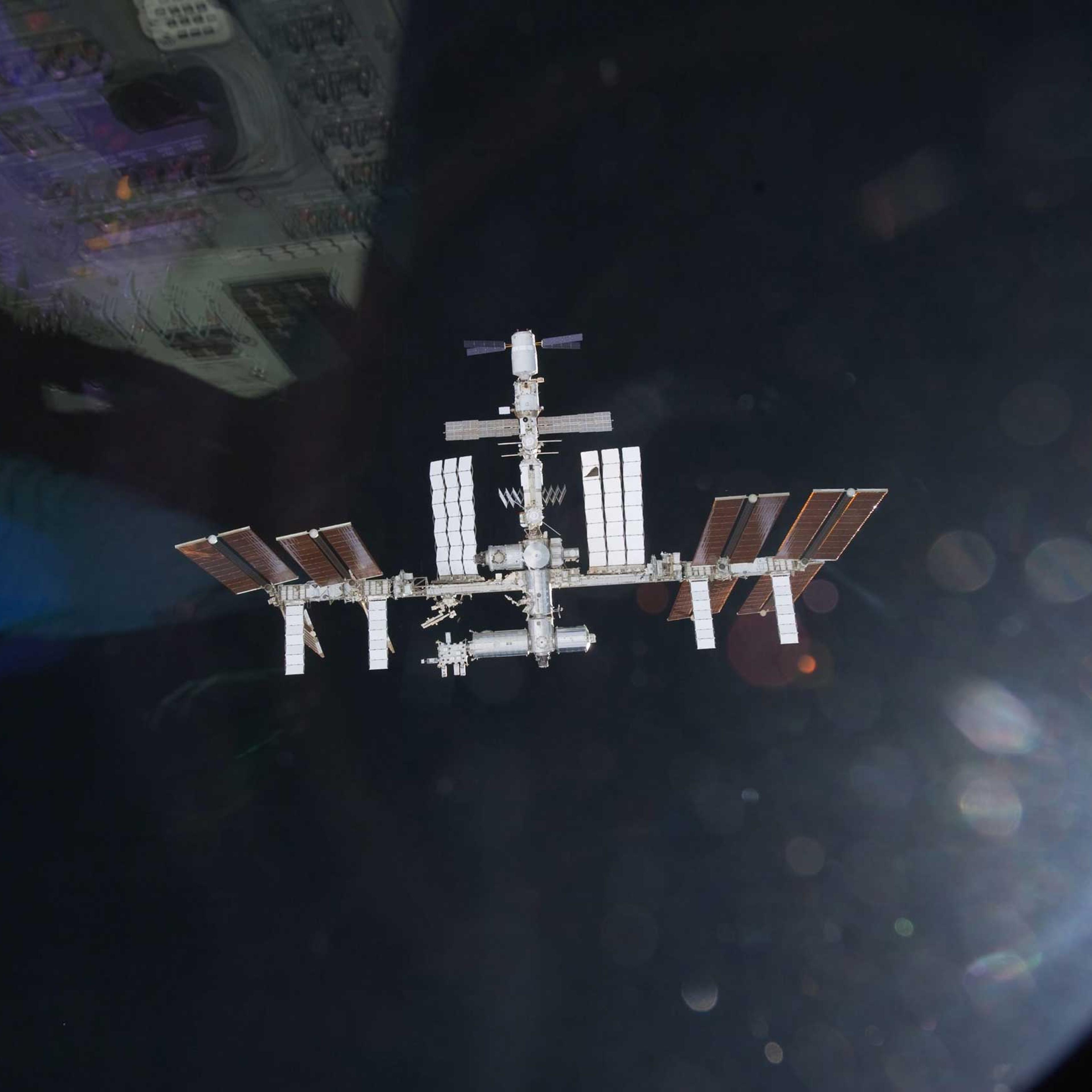 The International Space Station.