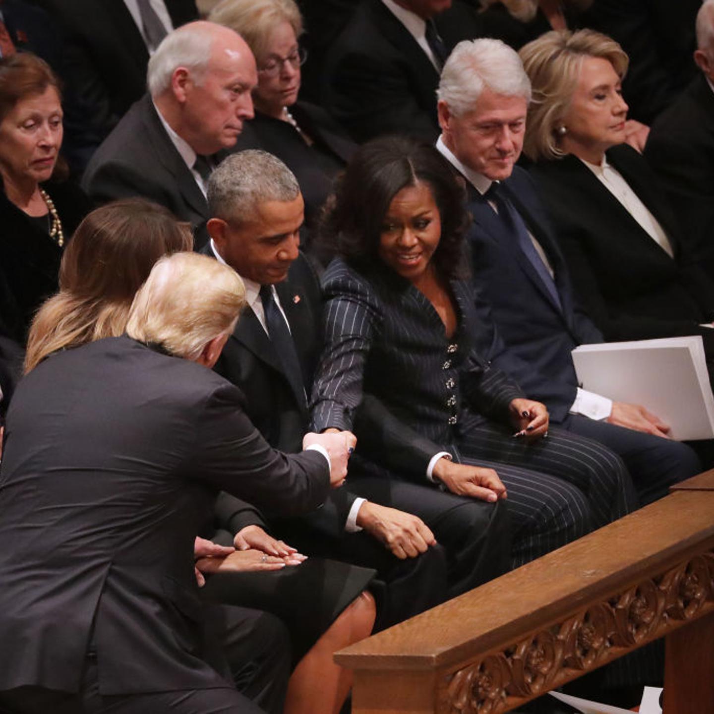 State Funeral Held For George H.W. Bush At The Washington National Cathedral