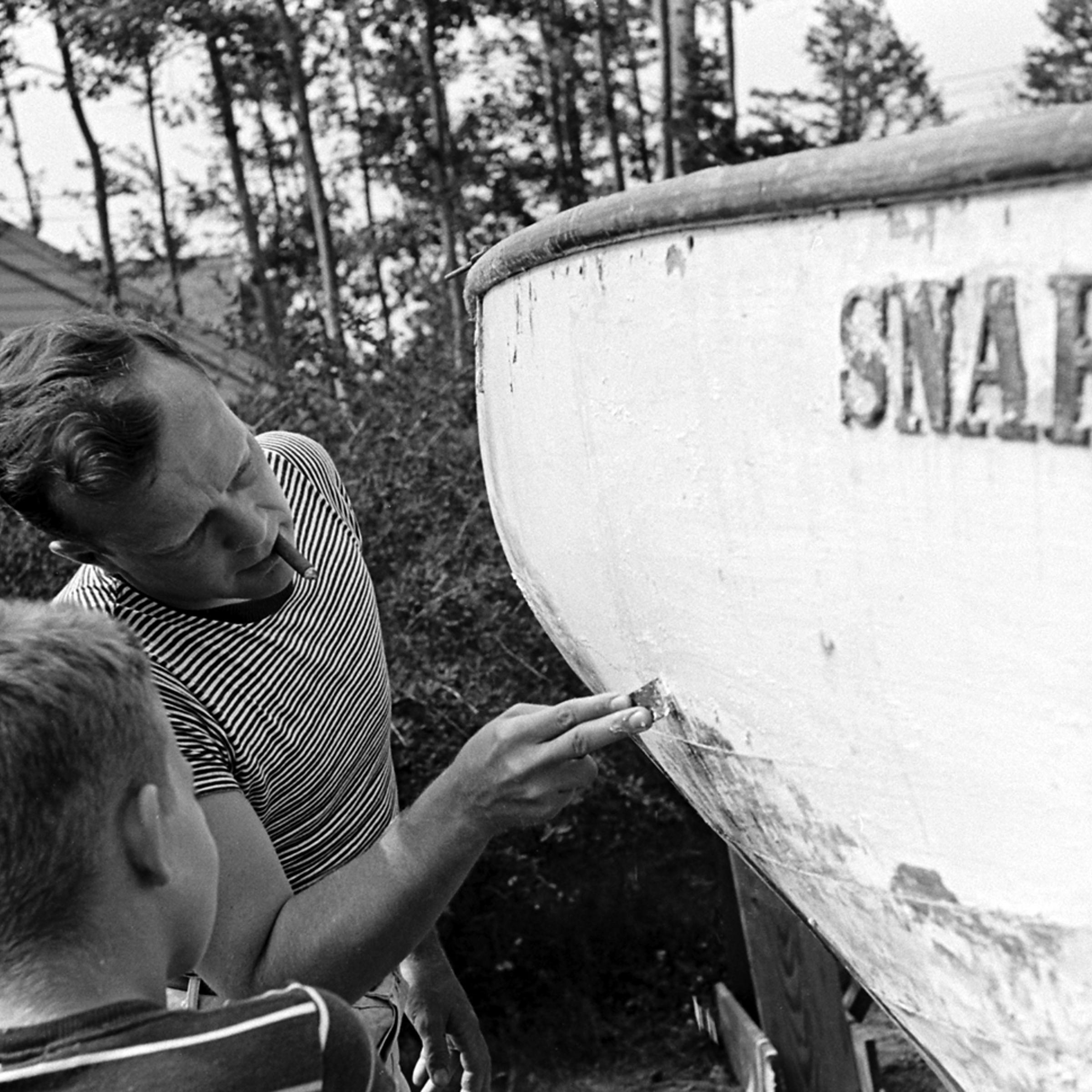 <strong>Not published in LIFE.</strong> Summer vacation, Cape Cod, 1946.
