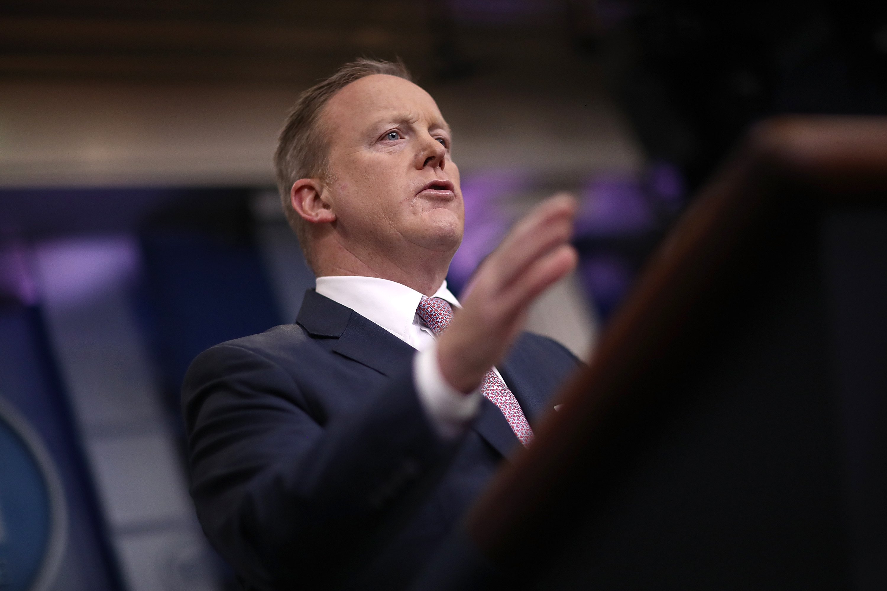 White House Press Secretary Sean Spicer Holds Daily Press Briefing