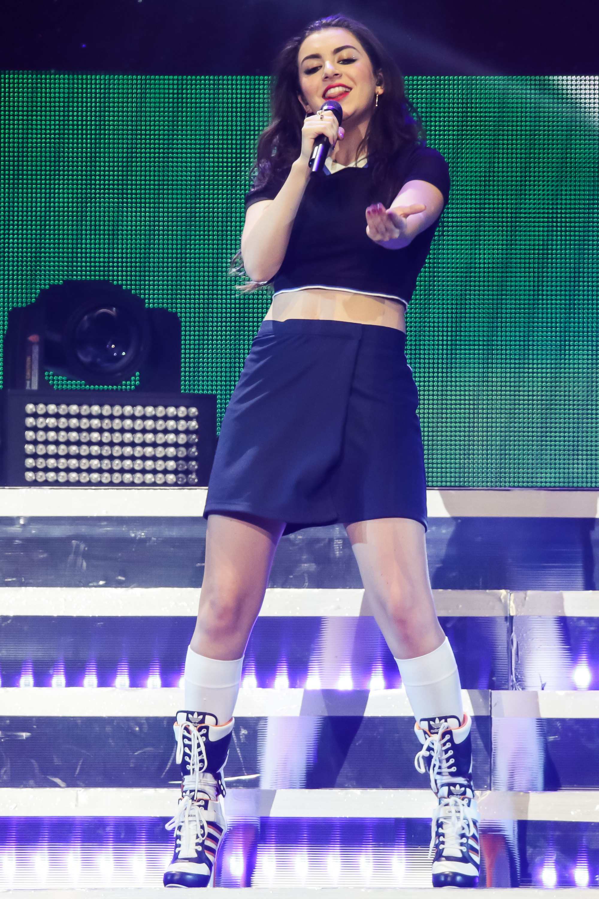 Singer Charli XCX performs on Dec. 5, 2014 in Los Angeles, California.