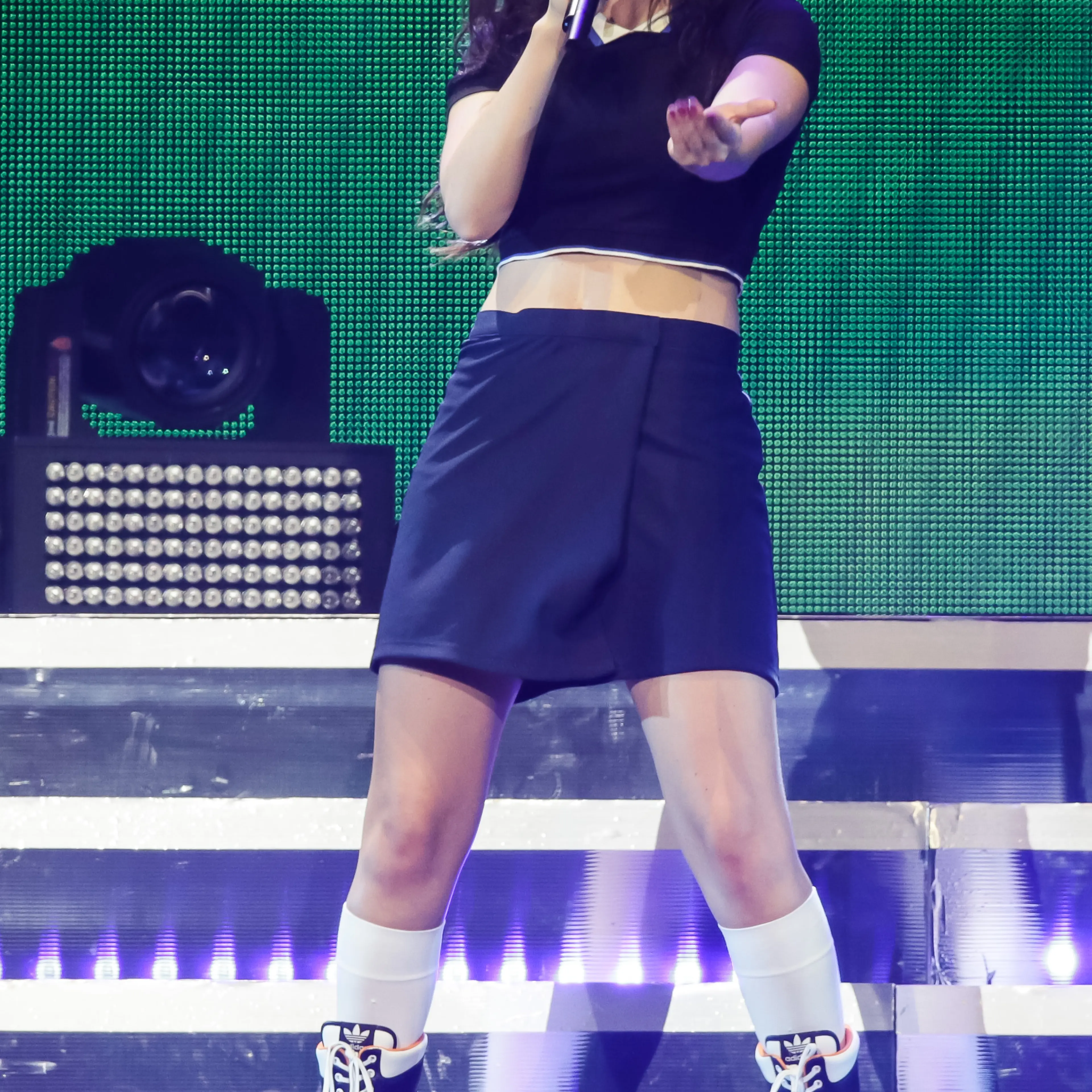 Singer Charli XCX performs on Dec. 5, 2014 in Los Angeles, California.