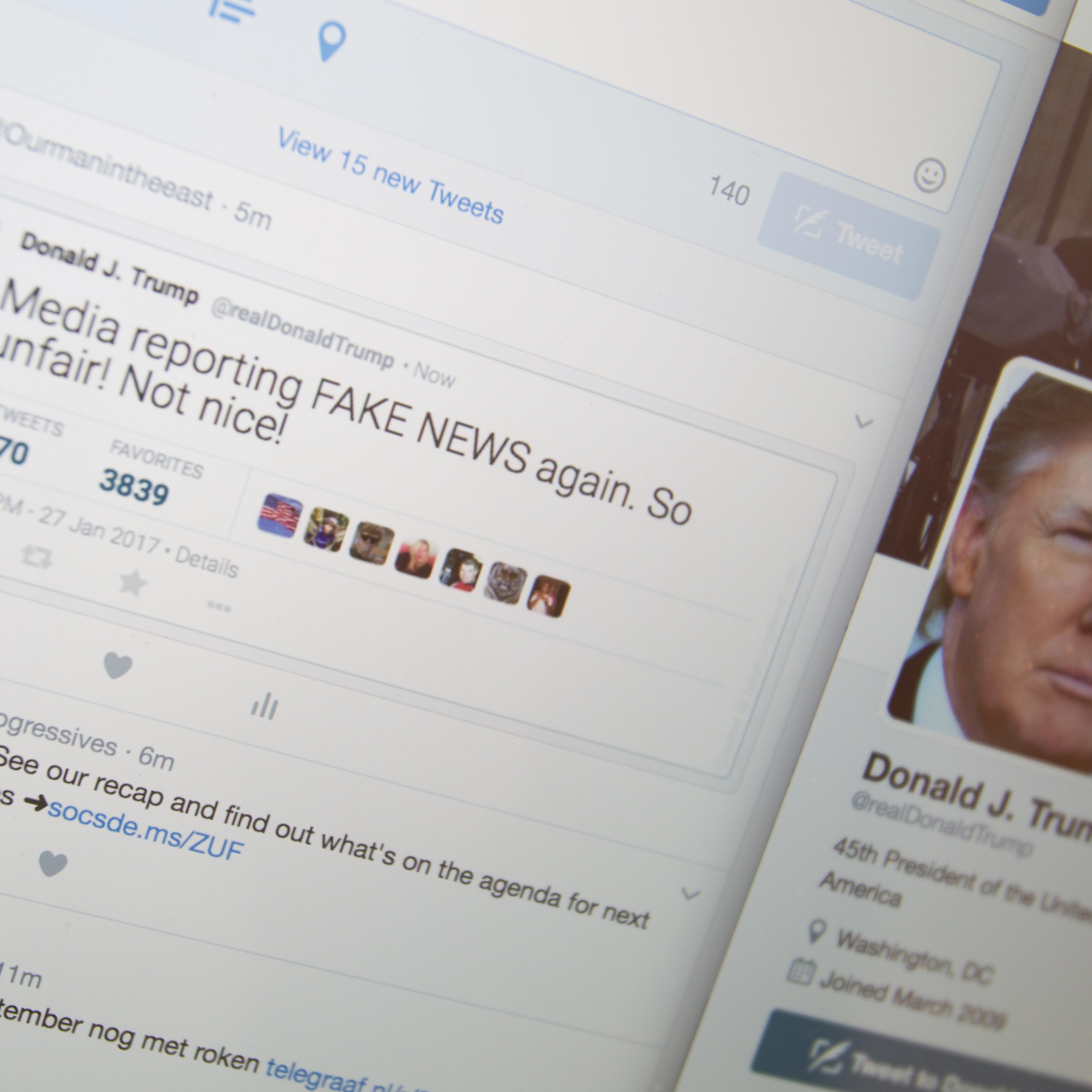 Fake Donald Trump tweets from China
