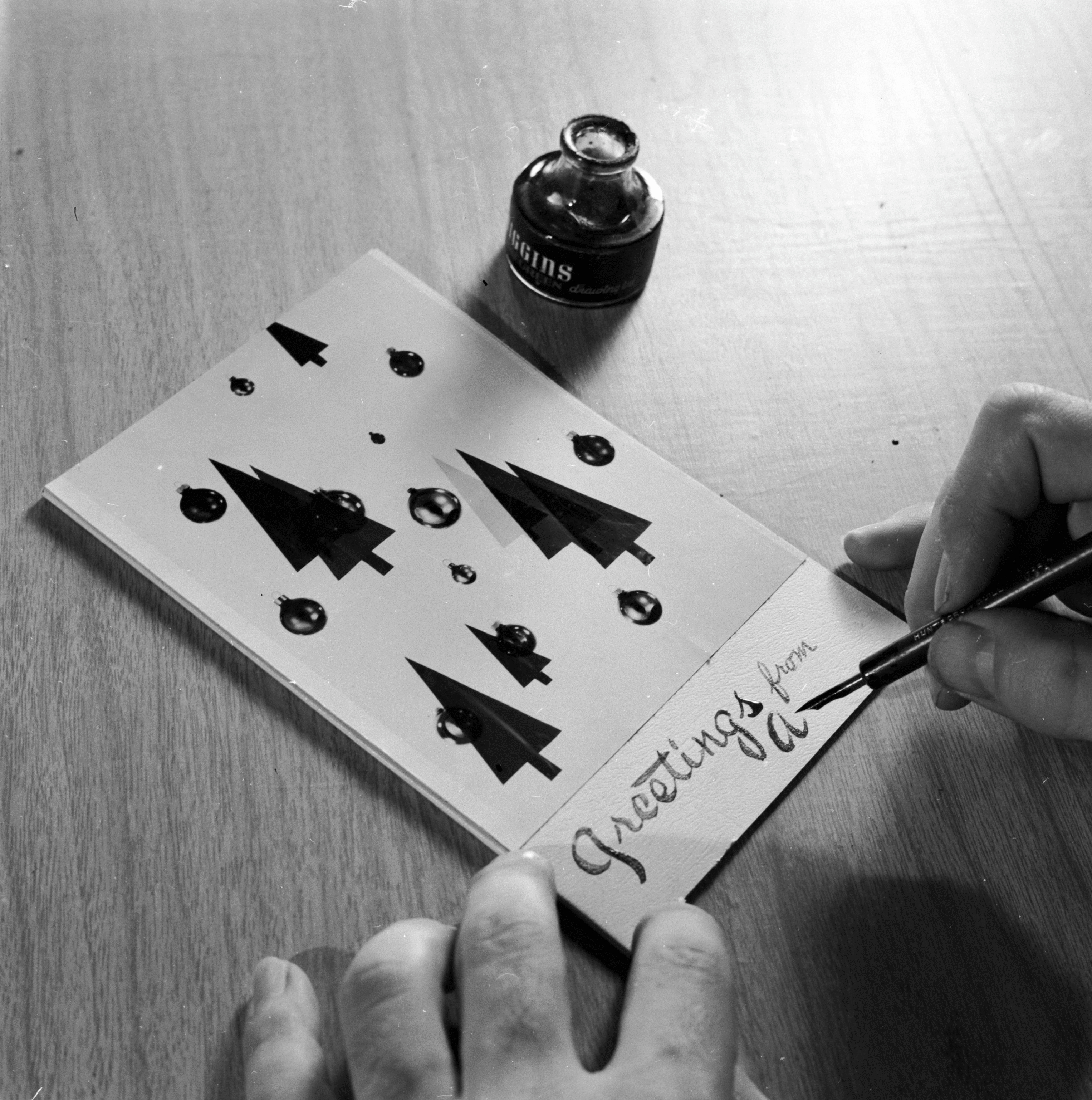 homemade-christmas-card-bw