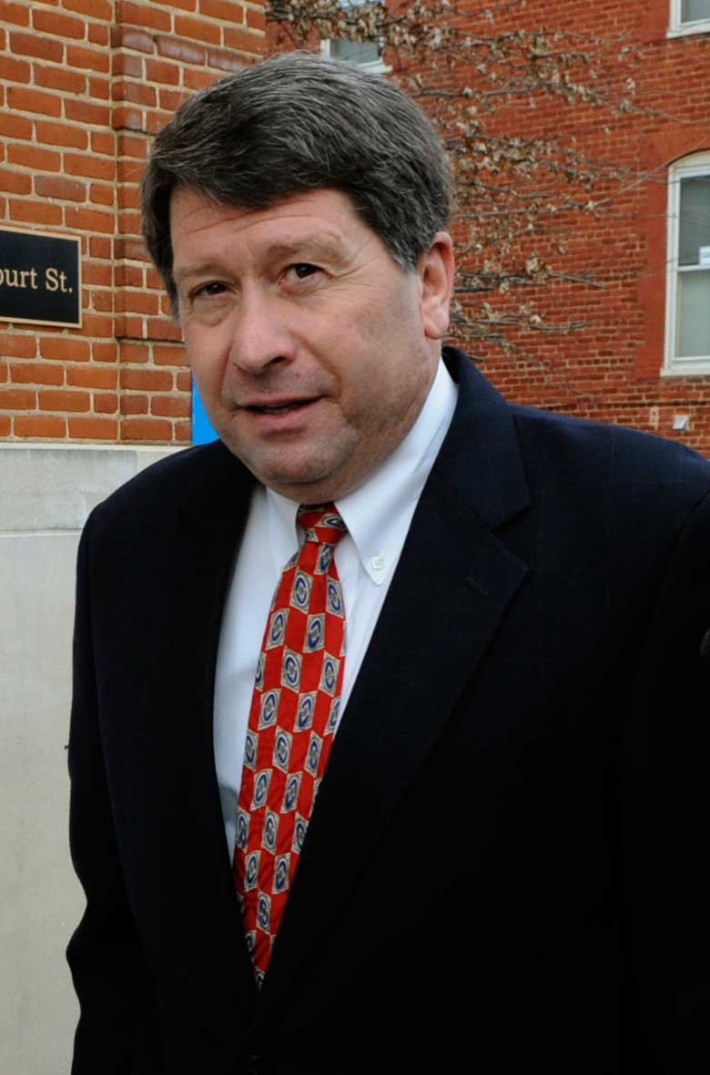 FILE - In this March 12, 2009, file photo, Peanut Corporation of America's president Stewart Parnell arrives a federal court in Lynchburg, Va. Parnell's family asked a federal judge in Albany, Ga., on Monday, Sept. 21, 2015, to show mercy when sentencing
