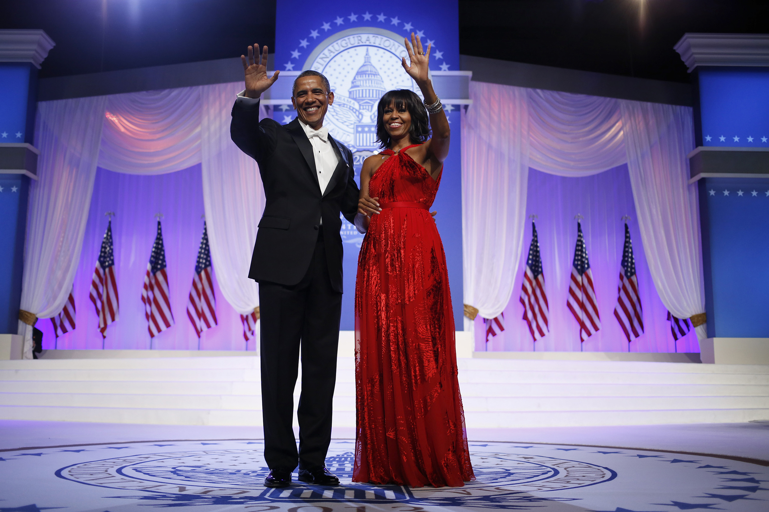 which first lady wore a $46000 inauguration dress Inauguration: Gowns From Jackie Kennedy to Michelle Obama