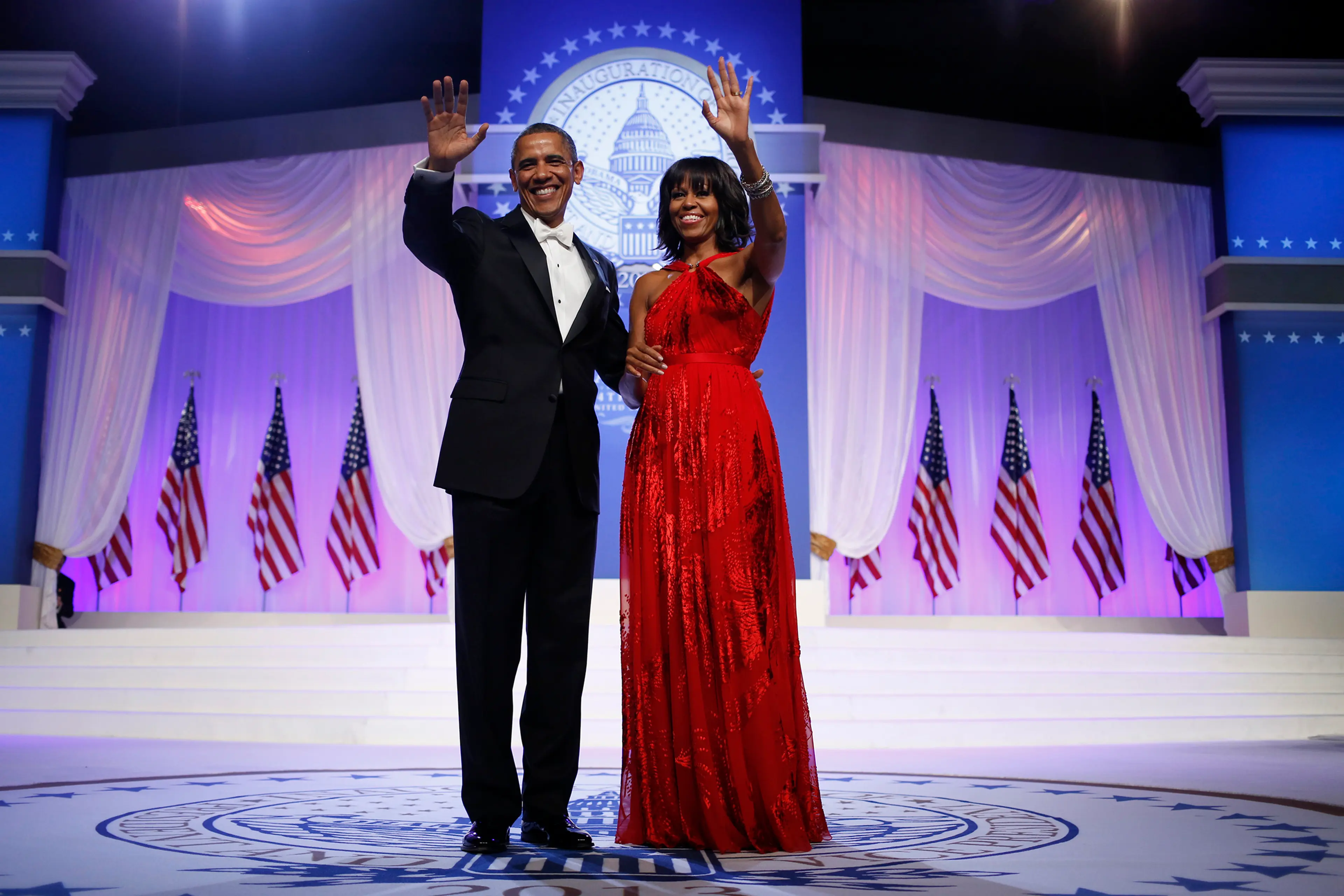 which first lady wore a $46000 inauguration dress Inauguration: Gowns From Jackie Kennedy to Michelle Obama