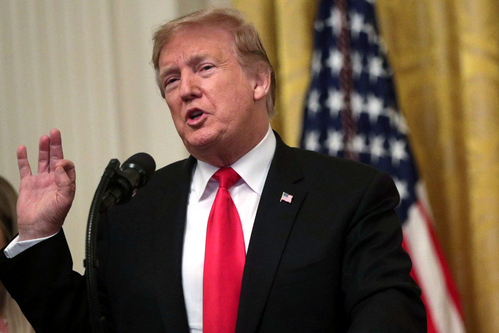 President Donald Trump Signs Executive Order To Uphold Free Speech On College Campuses