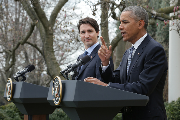 President Obama Hosts Canadian PM Trudeau On His Official Visit To Washington