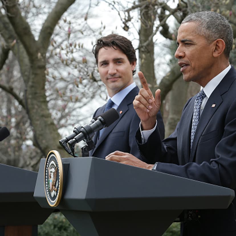 President Obama Hosts Canadian PM Trudeau On His Official Visit To Washington