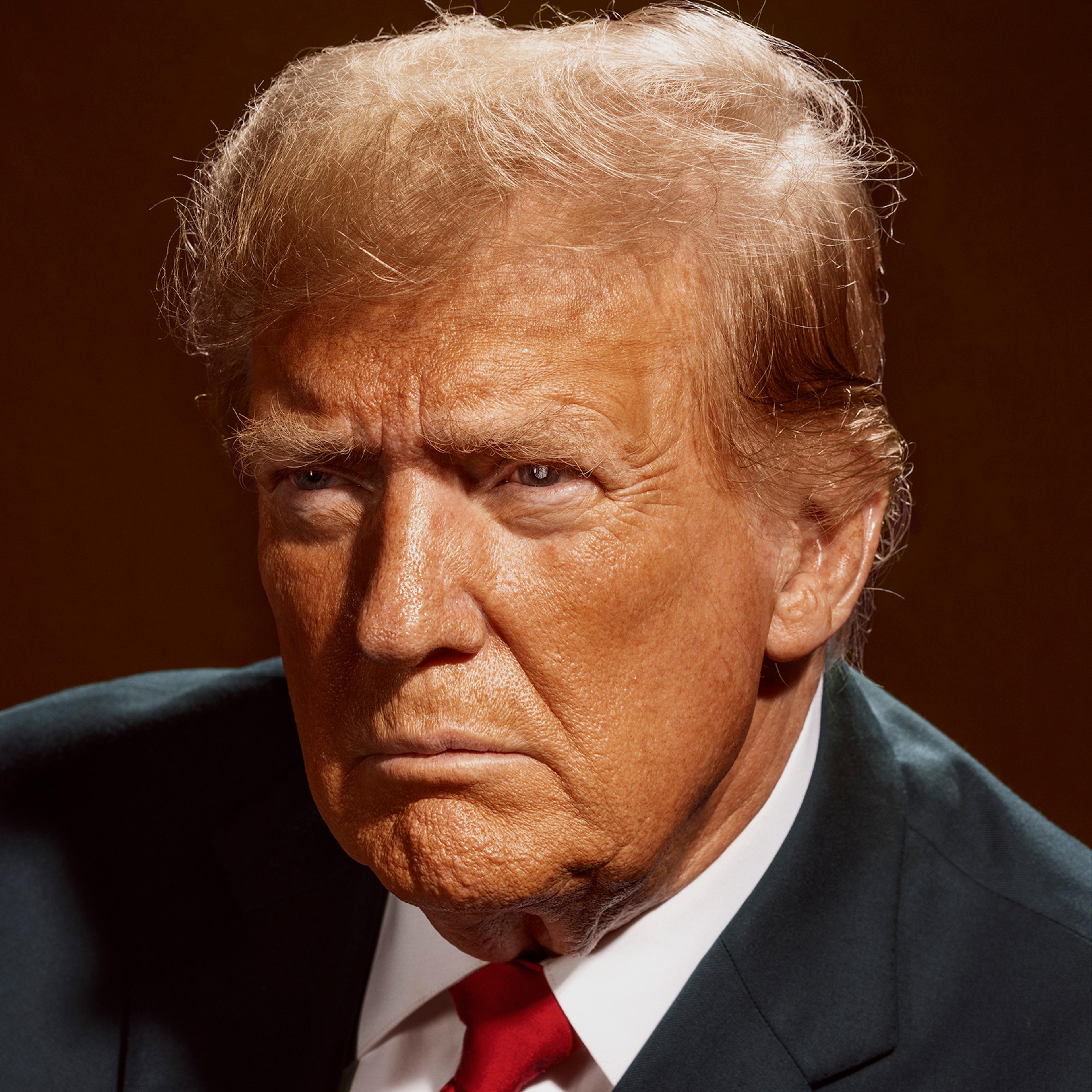The former President, at Mar-a-Lago on April 12, is rallying the right at home and seeking common cause with autocratic leaders abroad.